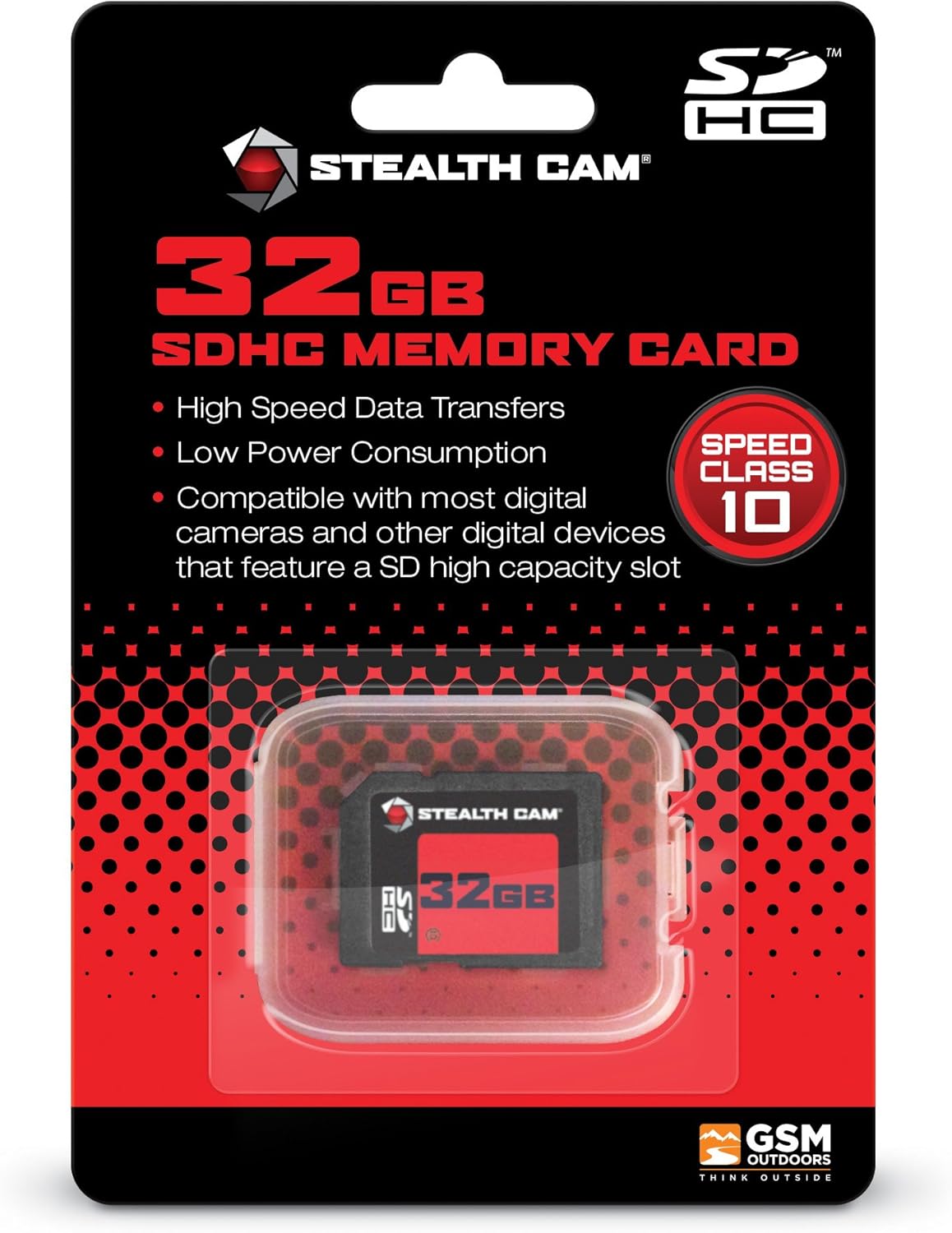 Stealth Cam 32MP 1080P Hunting Trail Camera Bundle with 32GB SD Card