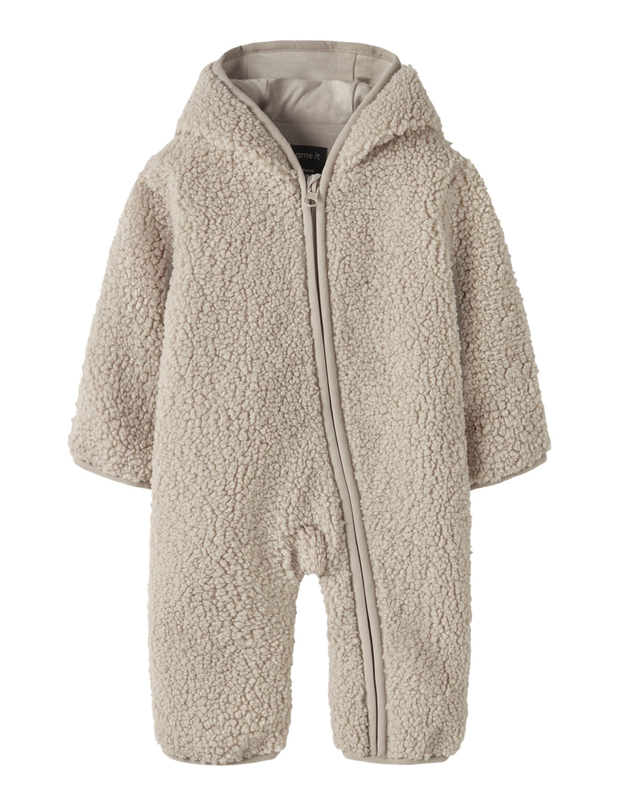 NAME IT Unisex Nbnmilo Teddy Suit, Peyote, 62-68