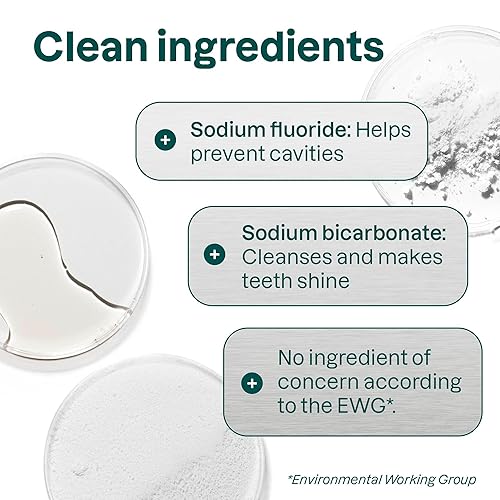 Miniatura 4 de ATTITUDE Complete Care Pasta de dientes con flúor, sabor a menta verde, vegana y libre de crueldad, sin azúcar, ingredientes a base de plantas y