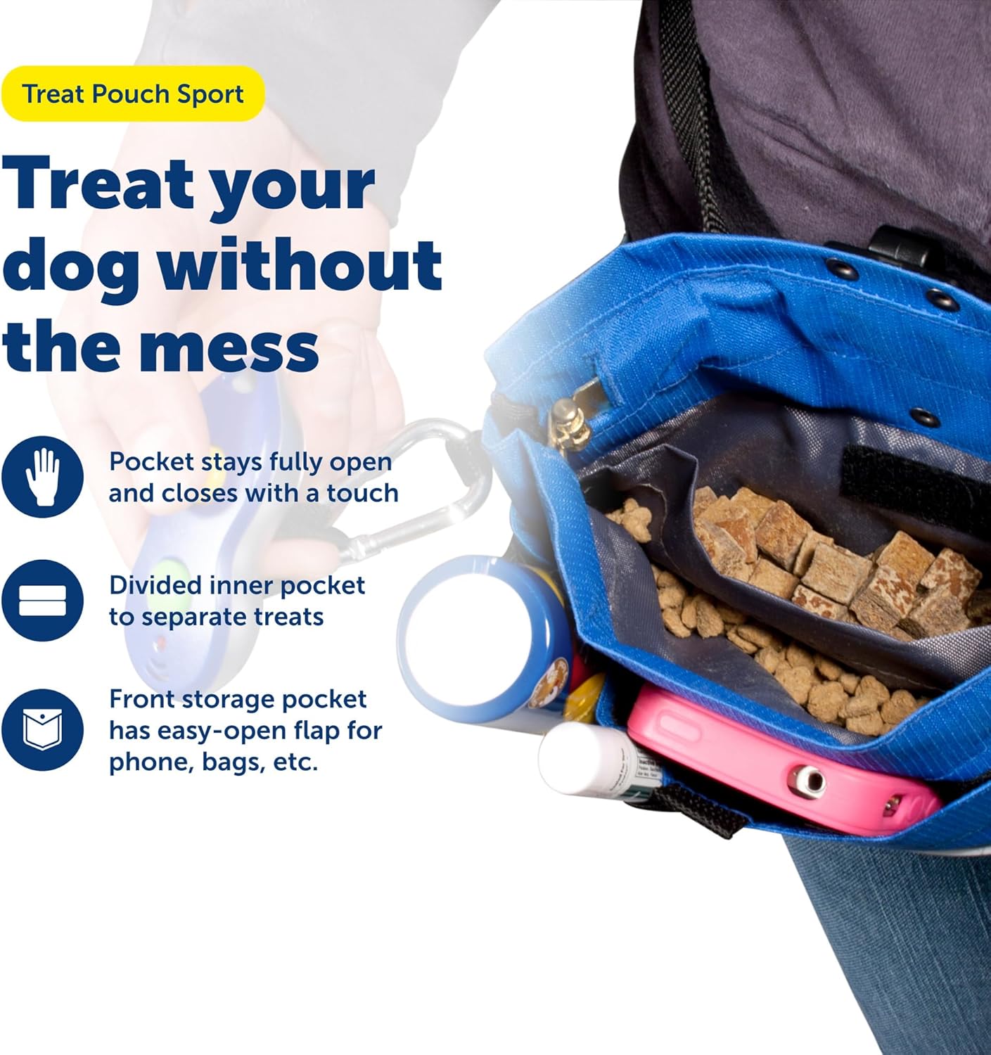 PetSafe waterproof treat pouch for dog training