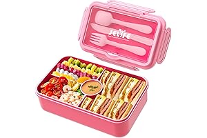 Jelife Pink Bento Box: A Delightful Lunch Companion for Girls