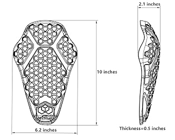surlim Knee Protector CE Insert Armor Motorcycle Pants