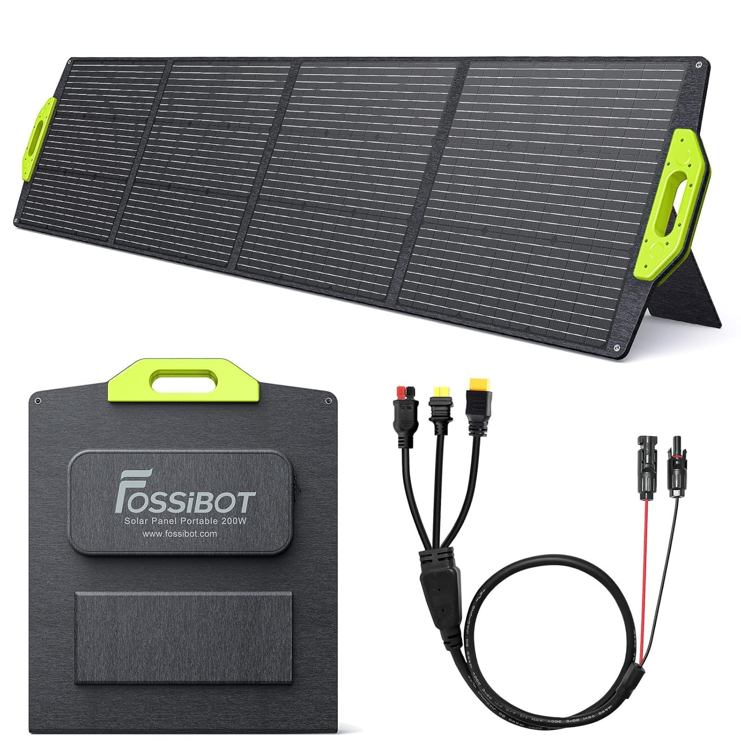 FOSSiBOT Panneau solaire portable SP200 W 200 W