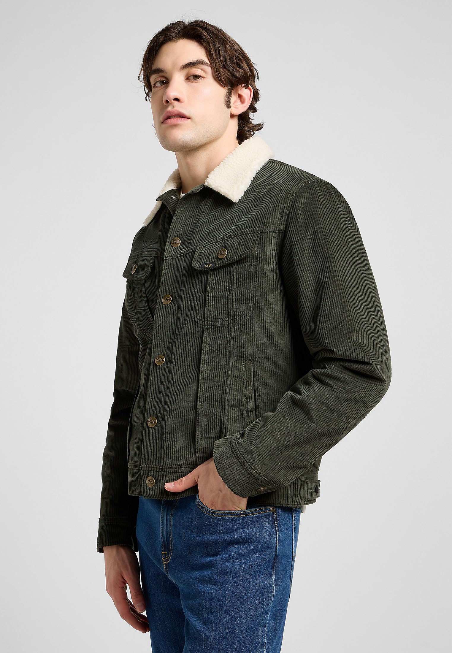 Lee Kurtka Mężczyźni Sherpa Jacket