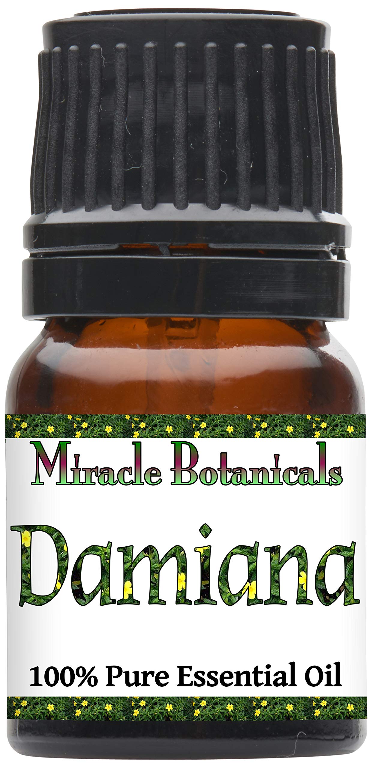 Damiana Essential Oil - 100% Pure Turnera Diffusa - Therapeutic Grade (2.5ML)
