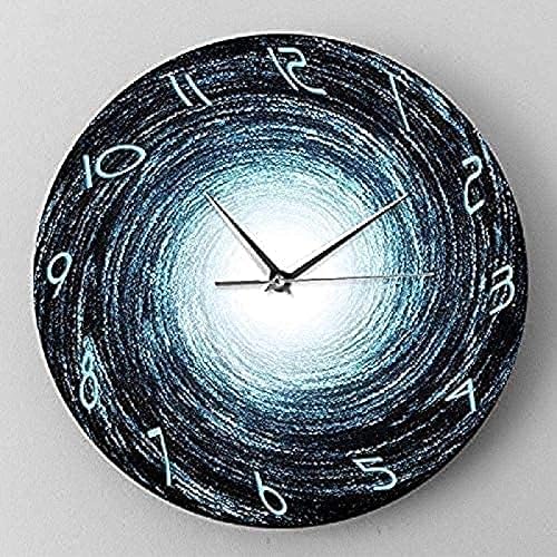 Miniatura 2 de Wall Clock Modern Wall Clock Colorful Nebula Universe Star Acrylic Wall Clock Milky Way Outer Space Print Art Wall Watch Timepiece Reloj Pared