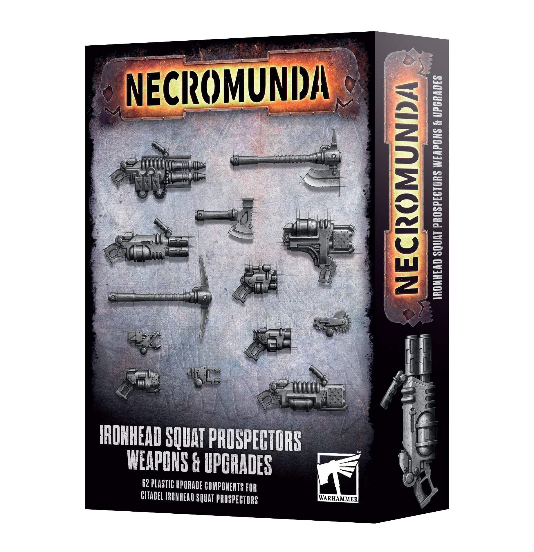 Games Workshop - Warhammer - Necromunda: Squats Prospectors Weapons & Upgrades (Ironhead Squats)