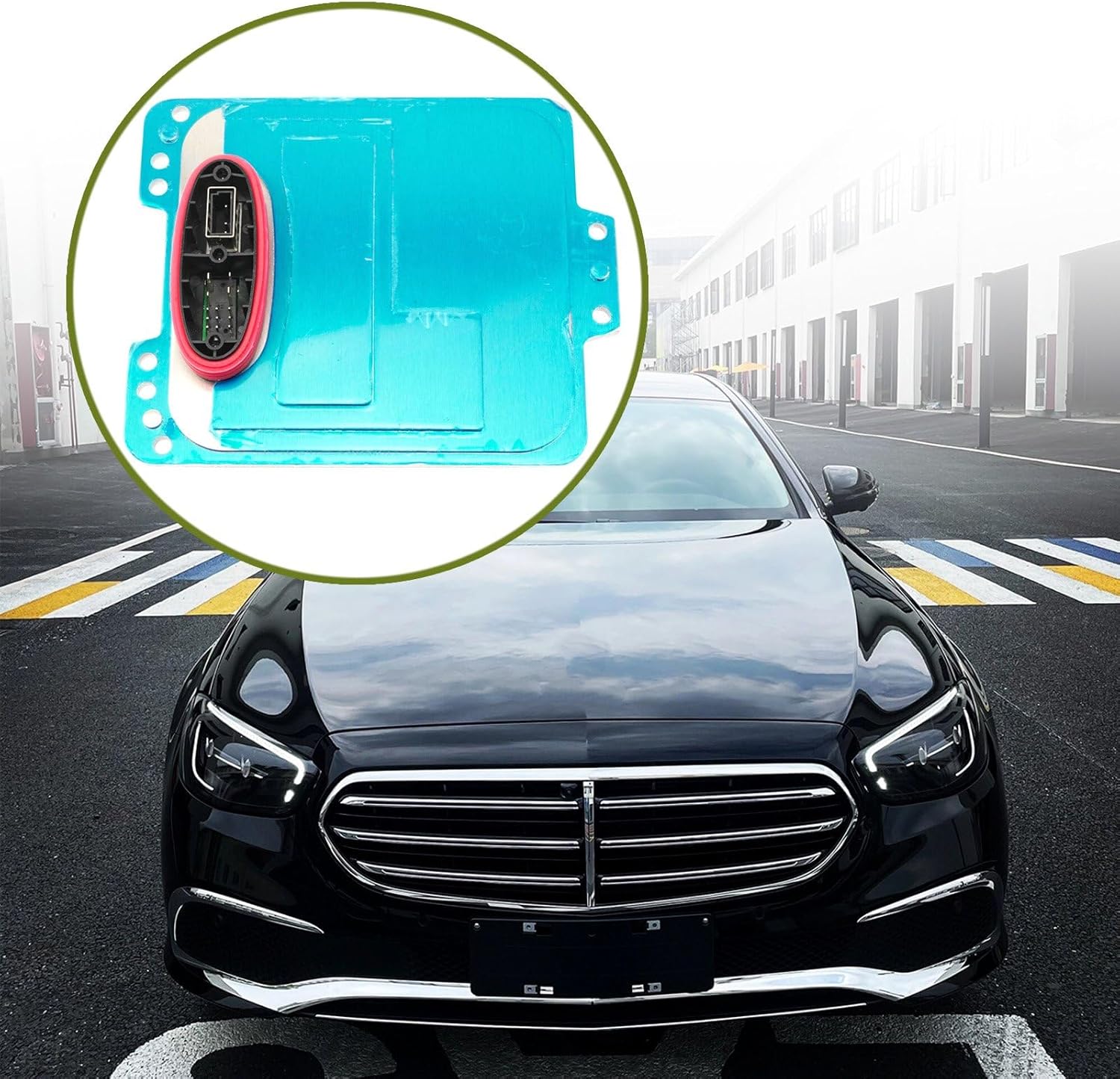 Xenon HID Headlight Ballast Module Replacement For A2118705585 5DC009060-00 Fit For Mercedes Benz E CLASS W211 S211 2006-2009 Headlight Stabilizer Headlight Control Unit