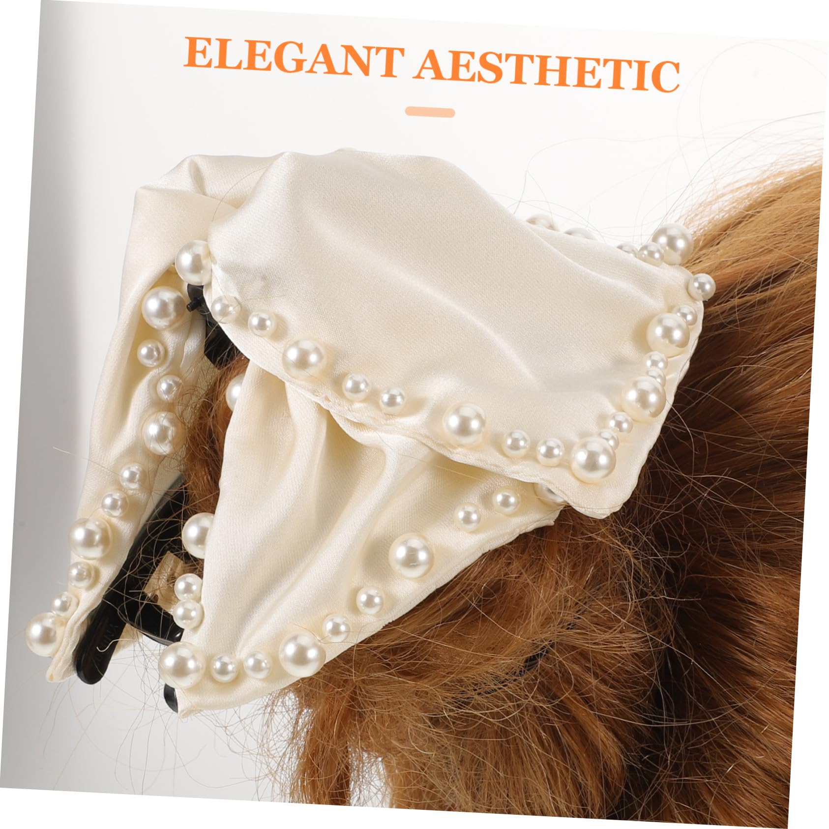 8 Pezzi Clip per in Satin con Artificiali Morsetti Antiscivolo per Spessi Accessori per Cerimonie e Quotidiano
