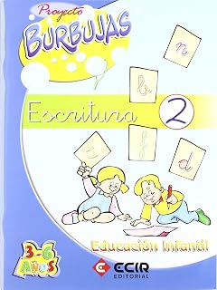 Cuaderno Escritura 2 Proyecto Burbujas Educacion Infantil