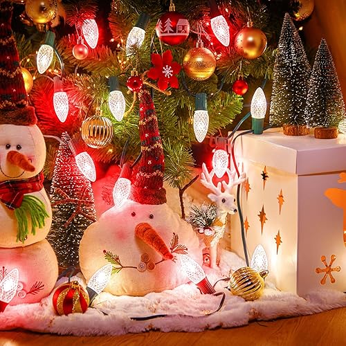 Miniatura 9 de Brightown - Paquete con 25 Bombilla led C9 de repuesto para guirnalda de luces de Navidad