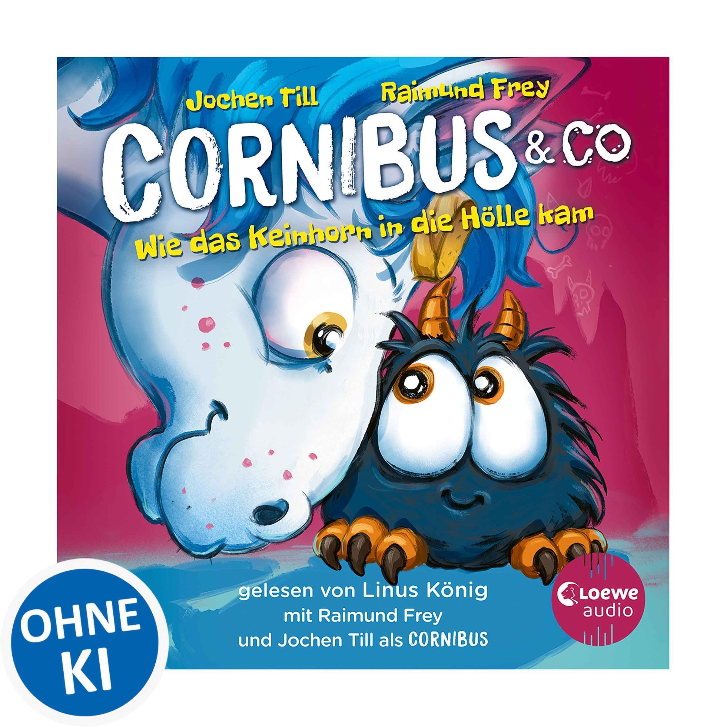 Cover art for Wie das Keinhorn in die Hölle kam. Lustiges Hörspiel für Kinder ab 10 Jahren