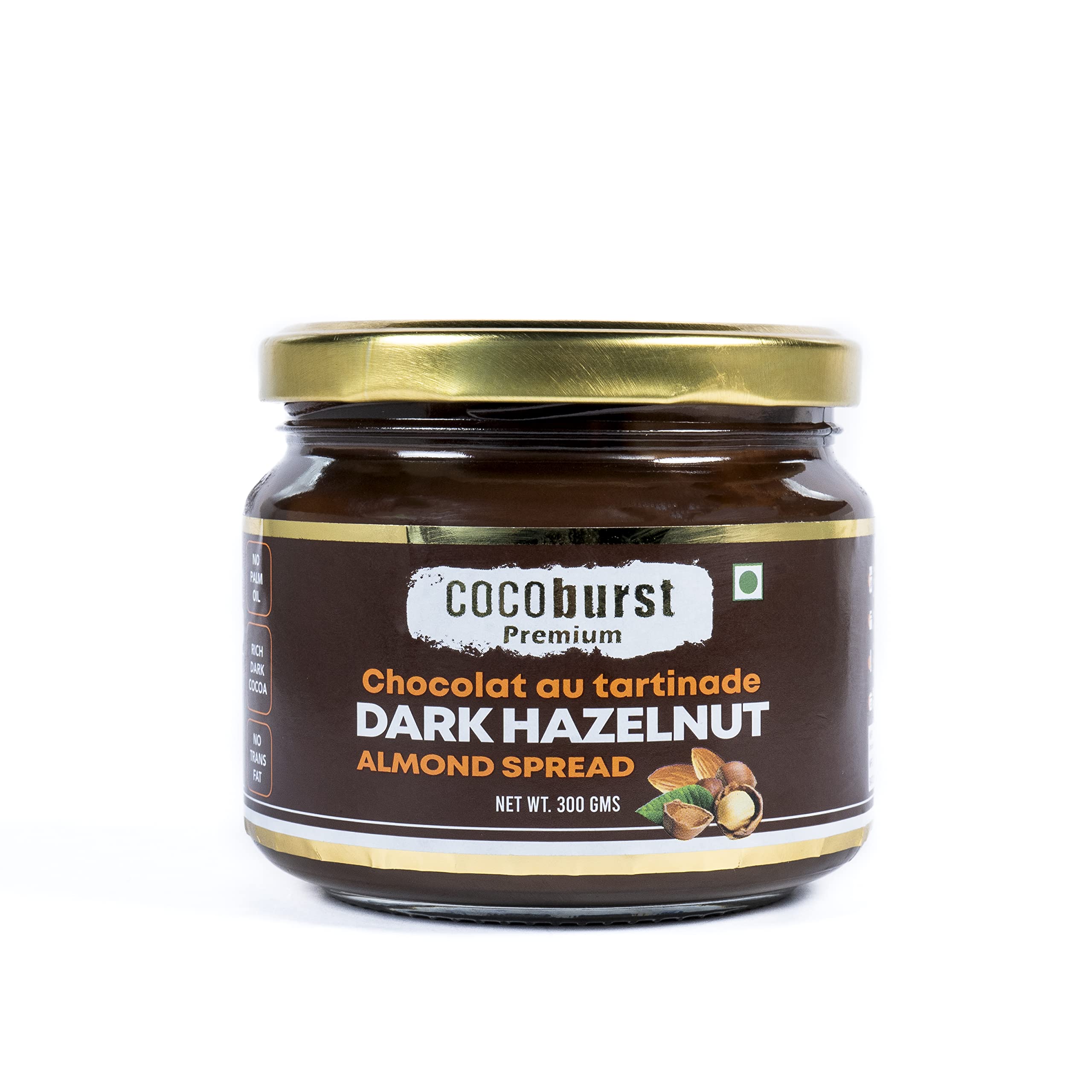 Jindal Cocoa Cocoburst Dark Chocolate Hazelnut Almond Spread - 300g | Chocolate Spread without Palm Oil | No Artificial Preservatives & Trans-Fat | Dark Chocolate Spread (B08ZYT3BC3) Amazon Price History, Amazon Price Tracker