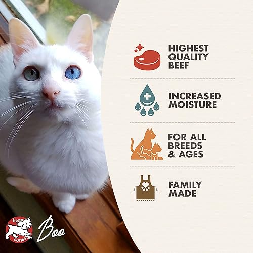 Miniatura 3 de Fromm Four-Star Nutritionals - Comida húmeda de primera calidad en paté de carne y venado para gatos, receta de carne de res, caja de (12) latas de