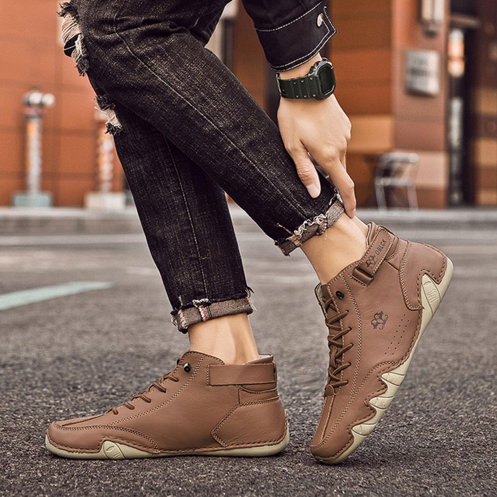 Vogany - Zapatos deportivos ortopédicos para hombre y mujer, soporte de arco, antideslizantes, ligeros, ortopédicos para mujeres y hombres