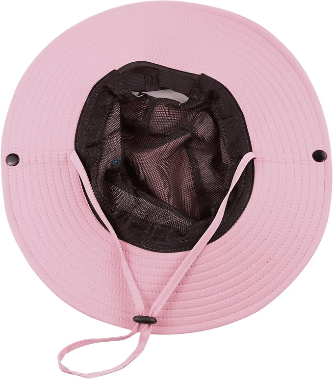 Sombrero de verano para mujer con ala ancha y protección UV miniatura 4