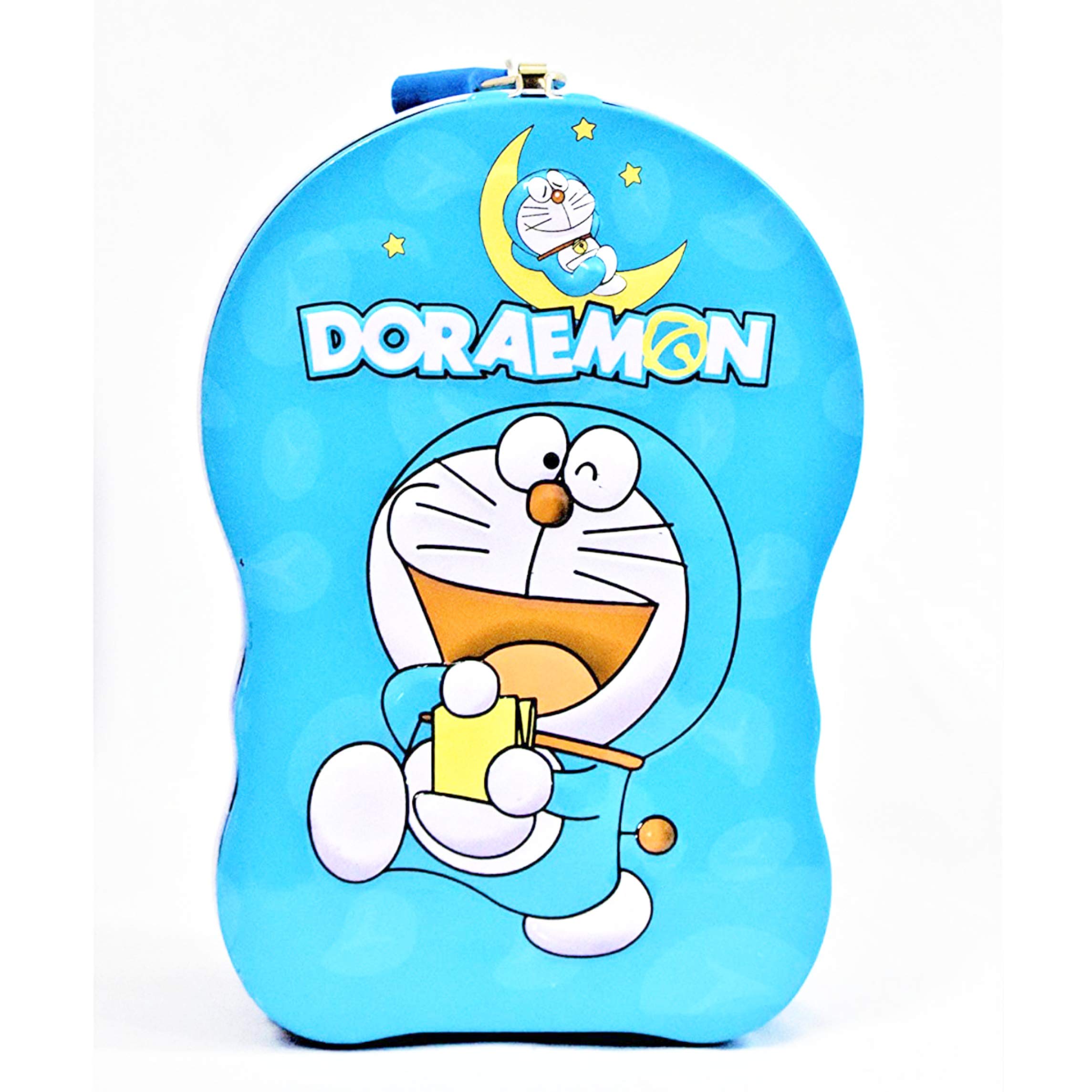 Prezzie Villa Pack of 1 Doraemon Money Piggy Bank with Lock & Key Coin Bank for Kids Girls & Boys Perfect Birthday Return Gift (B08DY42KY7) Amazon Price History, Amazon Price Tracker
