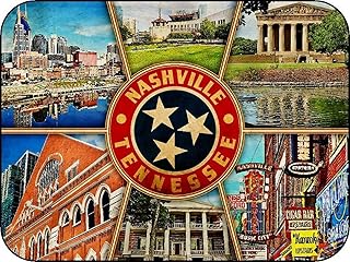 Nashville Tennessee Montage Fridge Magnet