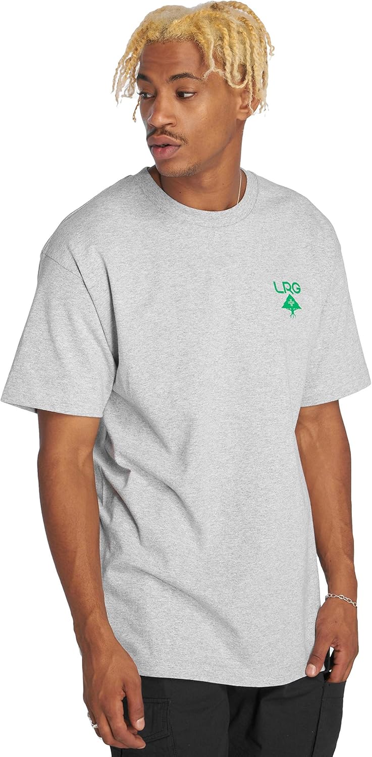 LRG Mens Lifted Group Research Collection Men's Logo Plus Graphic T-Shirt