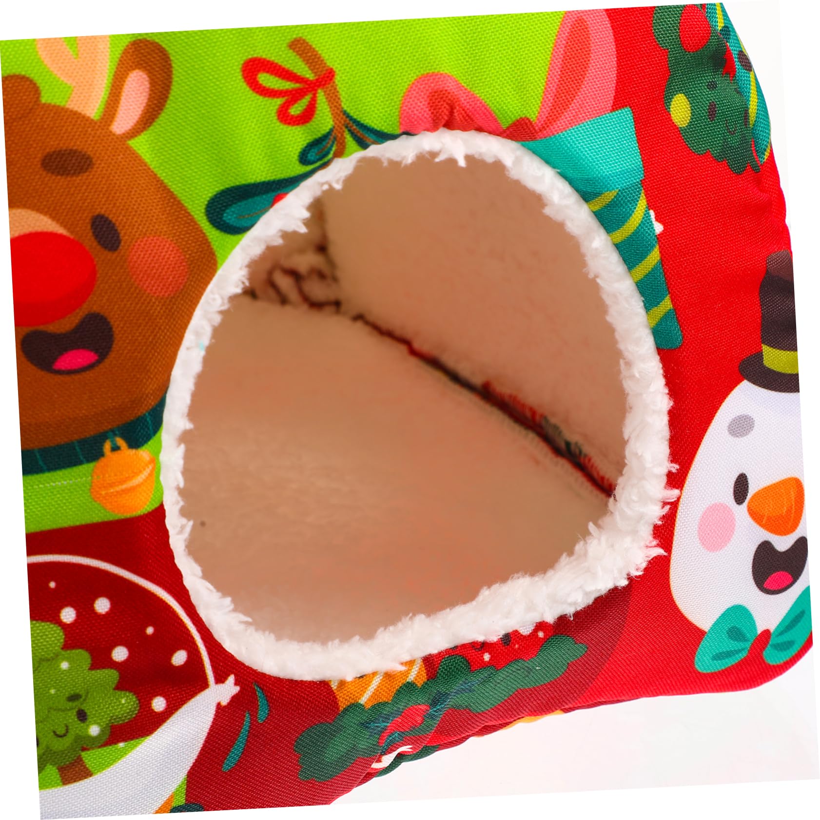 Yardwe 3 Piezas Nido De Conejillo De Indias De para Ratas Cama Cálida para Animales De Compañía Pequeños De De Conejillo De Indias del Erizo Rojo Esponja