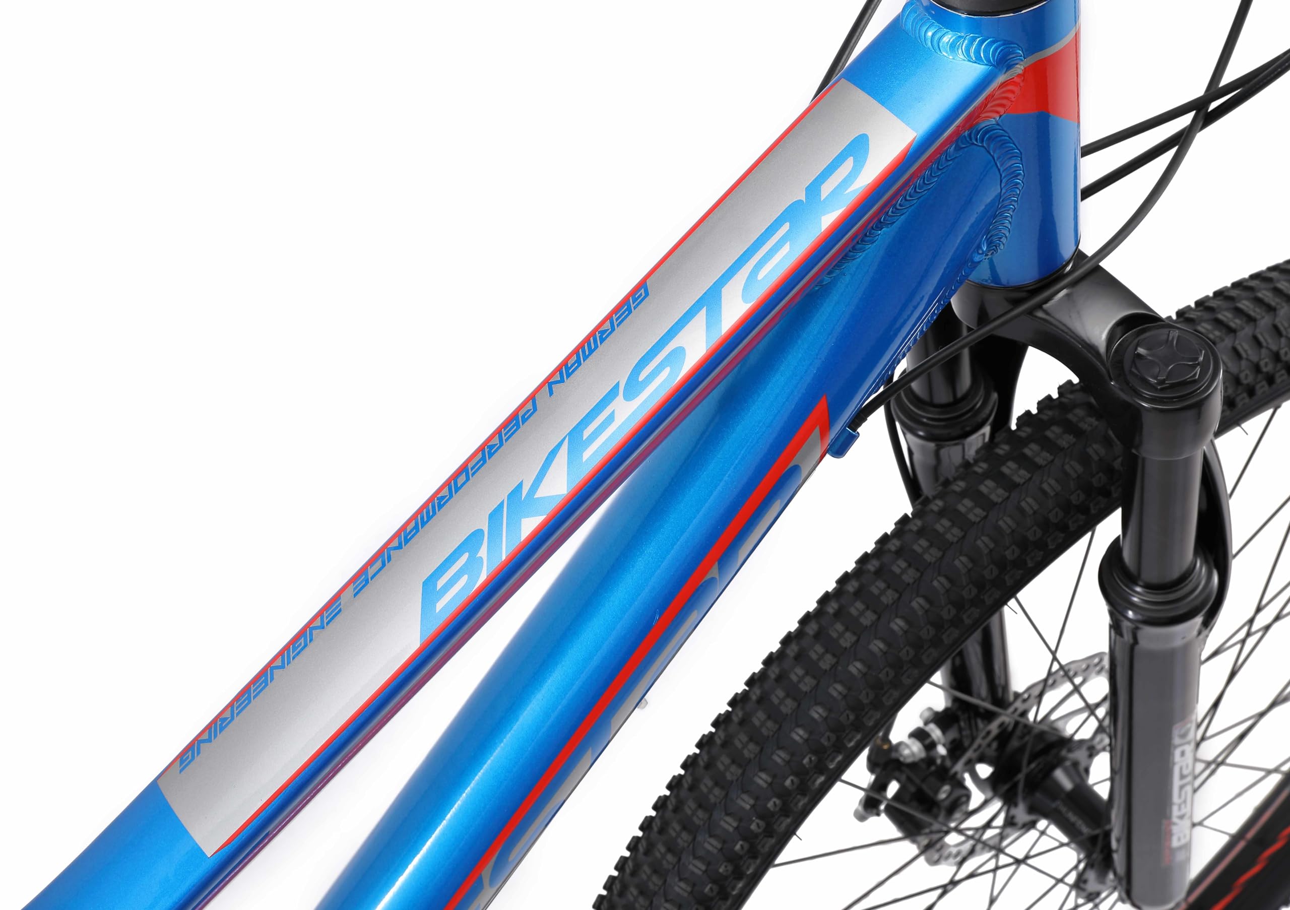 BIKESTAR Bicicleta de montaña Hardtail de Aluminio, 21 Marchas Shimano 26, 27.5, 29" Pulgadas | Mountainbike con Frenos de Disco Cuadro 16, 17, 18" MTB