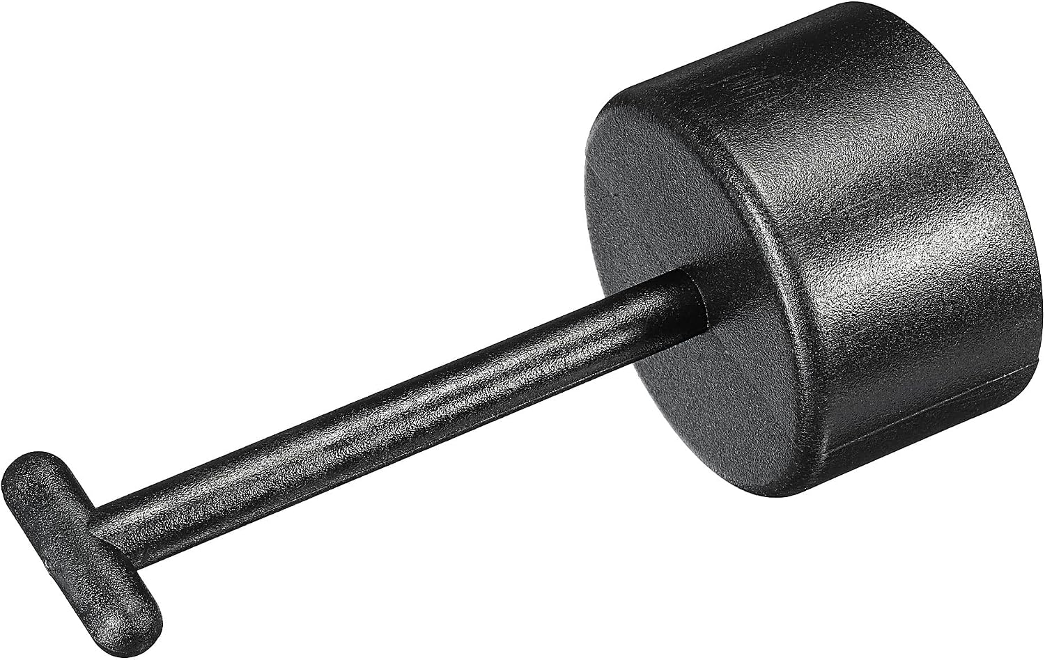 MECCANIXITY 10 Teeth E26/E27 Socket Ring Removal Tool T Type for Medium Base, Light Replacing Accessories Black Plastic, Pack of 3