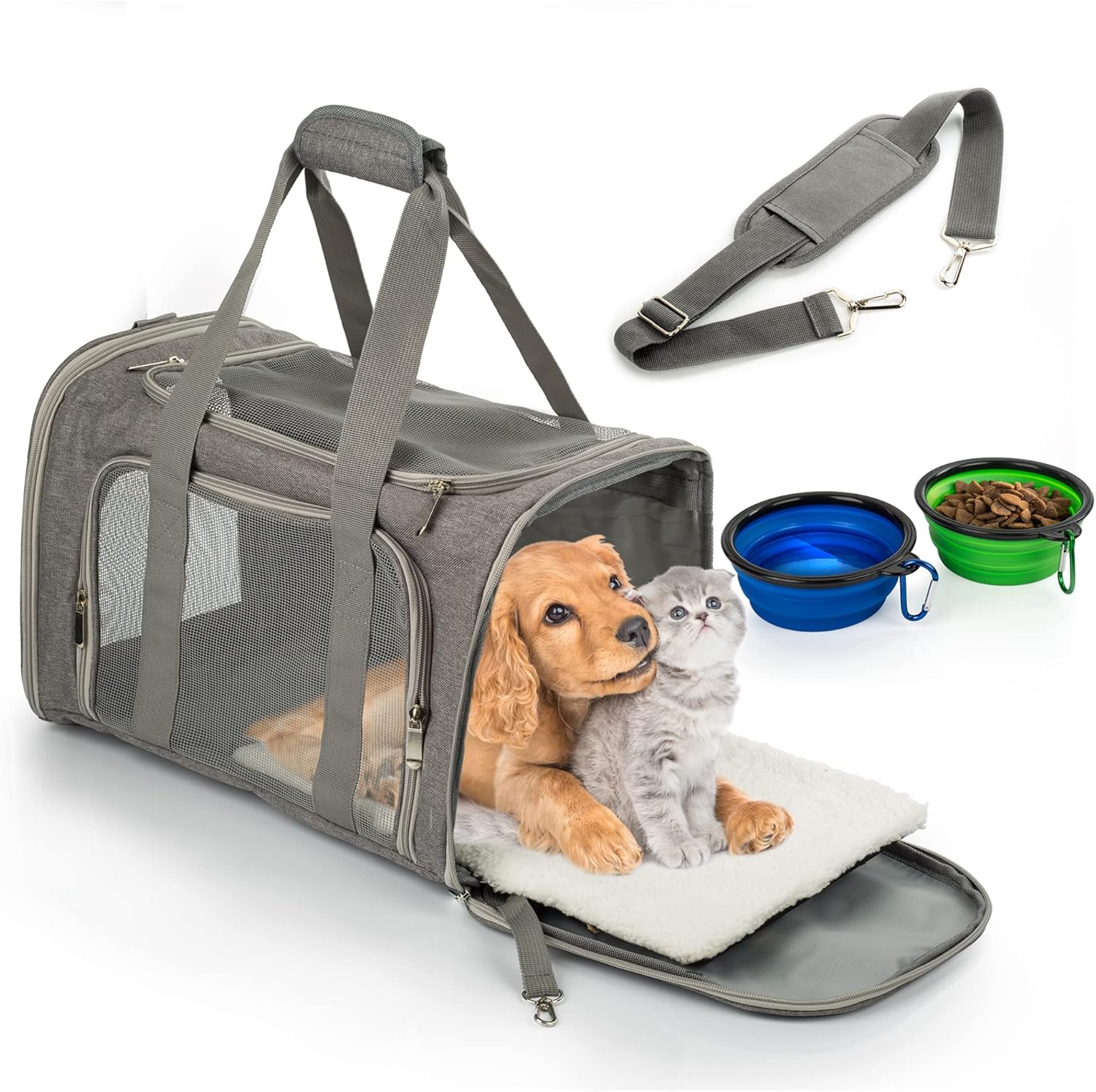 Perros Plegable Transportin Perro Mediano Barato Collapsible Dog
