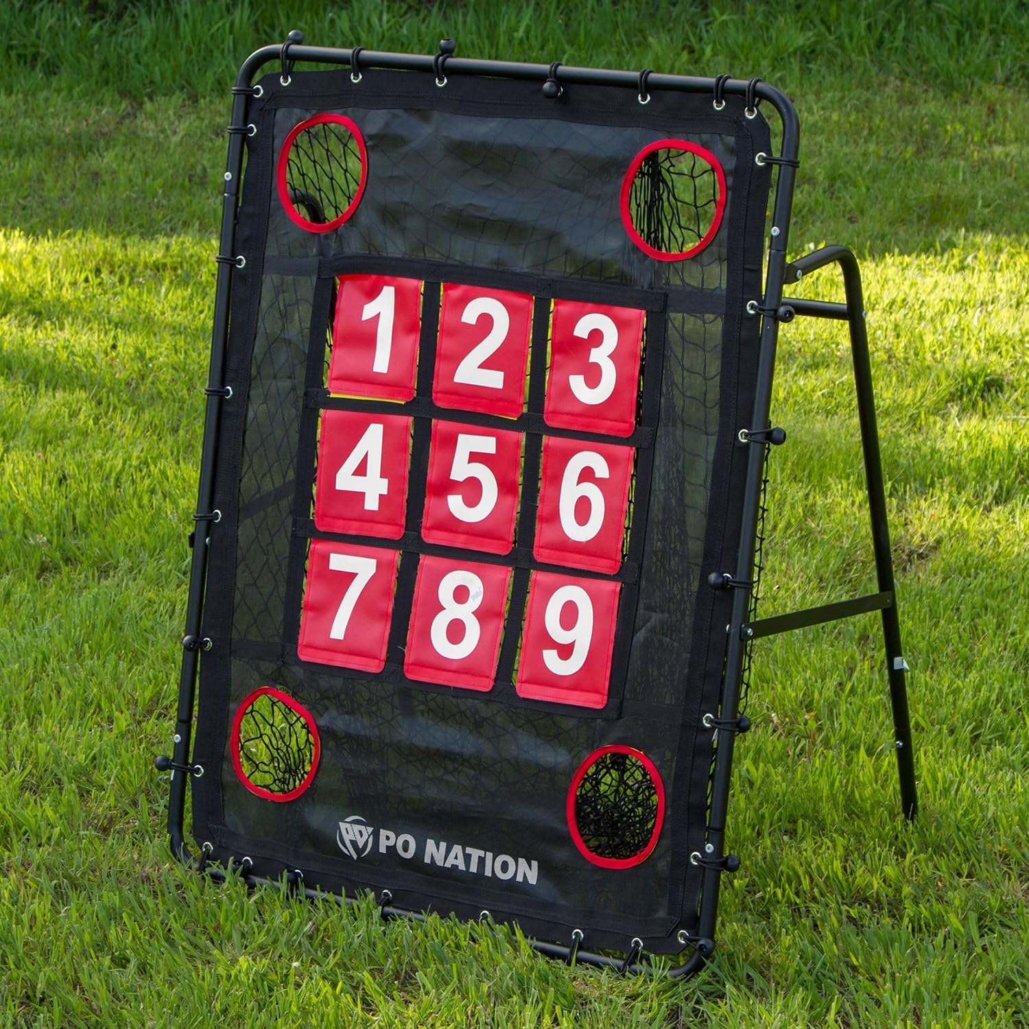 Baseball Pitching Net with Strike Zone Target for Training | Pitchers Practice Net for Baseball & Softball Throwing Net Rebounder