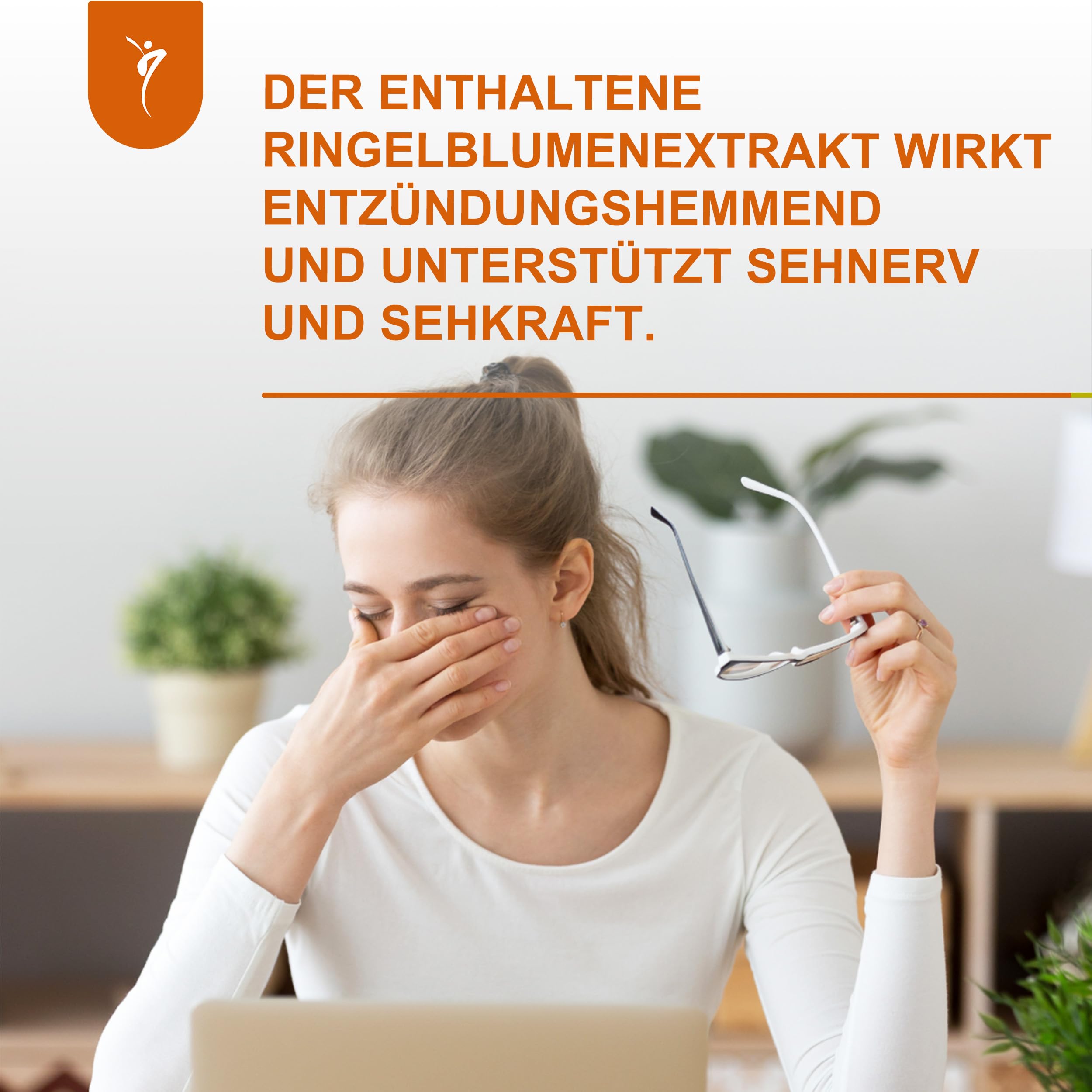 SanaExpert® Vision Plus – Mit Vitamin A für die normale Sehkraft sowie Lutein, Zeaxanthin, Q10, Vitamin C, E, Zink & Selen – 60 Kapseln – Made in Germany