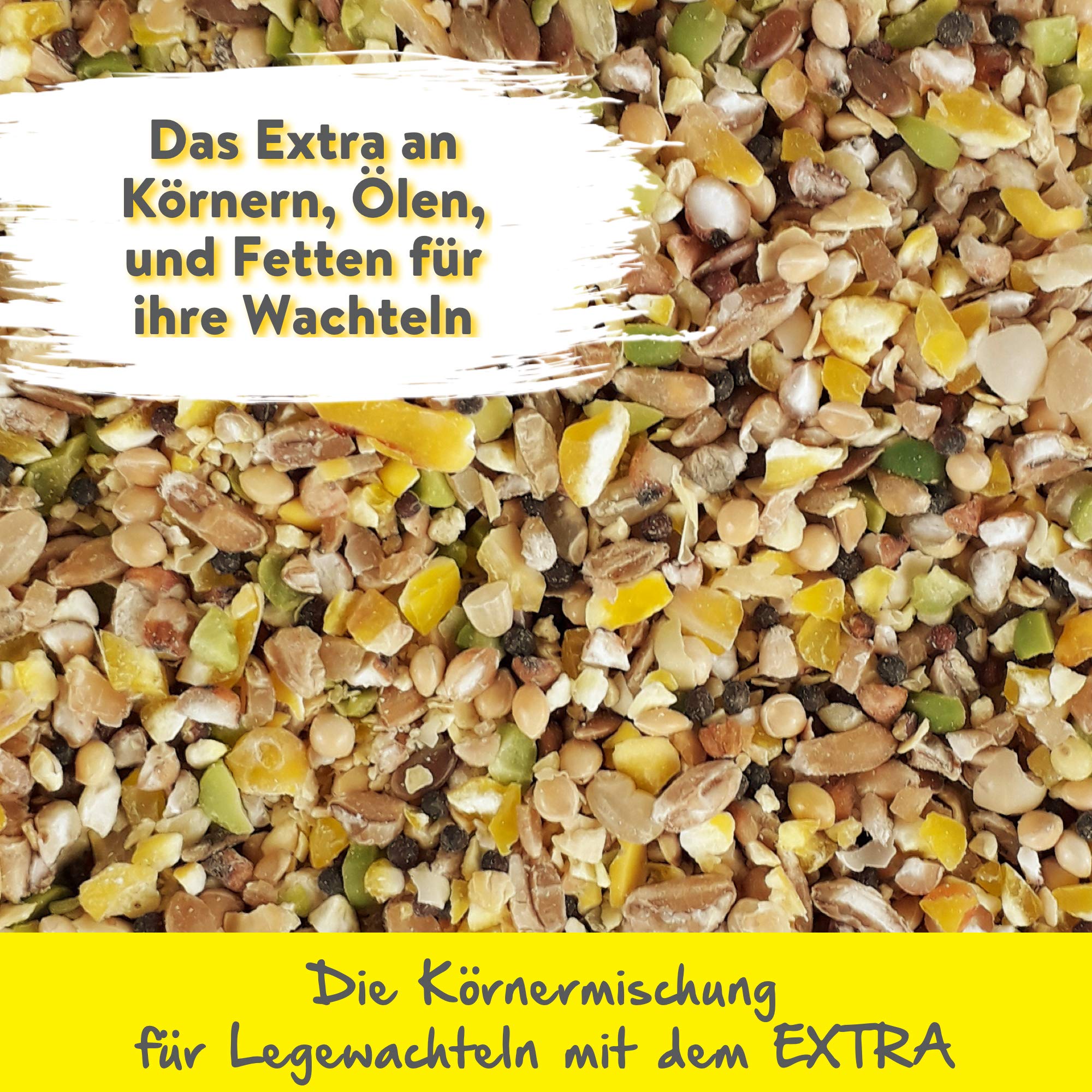Emmas Wachtelfutter Wachteltraum Extra 20 kg Wachtel Legewachtel Geflügel | Basisfutter, Legewachteln, Körnermischung, Gentechnikfrei, Österreich