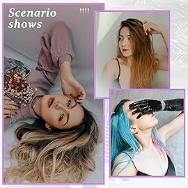 10 Pieces Hair Extension Loop Needle Threader Pulling Hook Tool and Bead Device Tool Loop Threader for Hair or Feather Extensions (Purple)