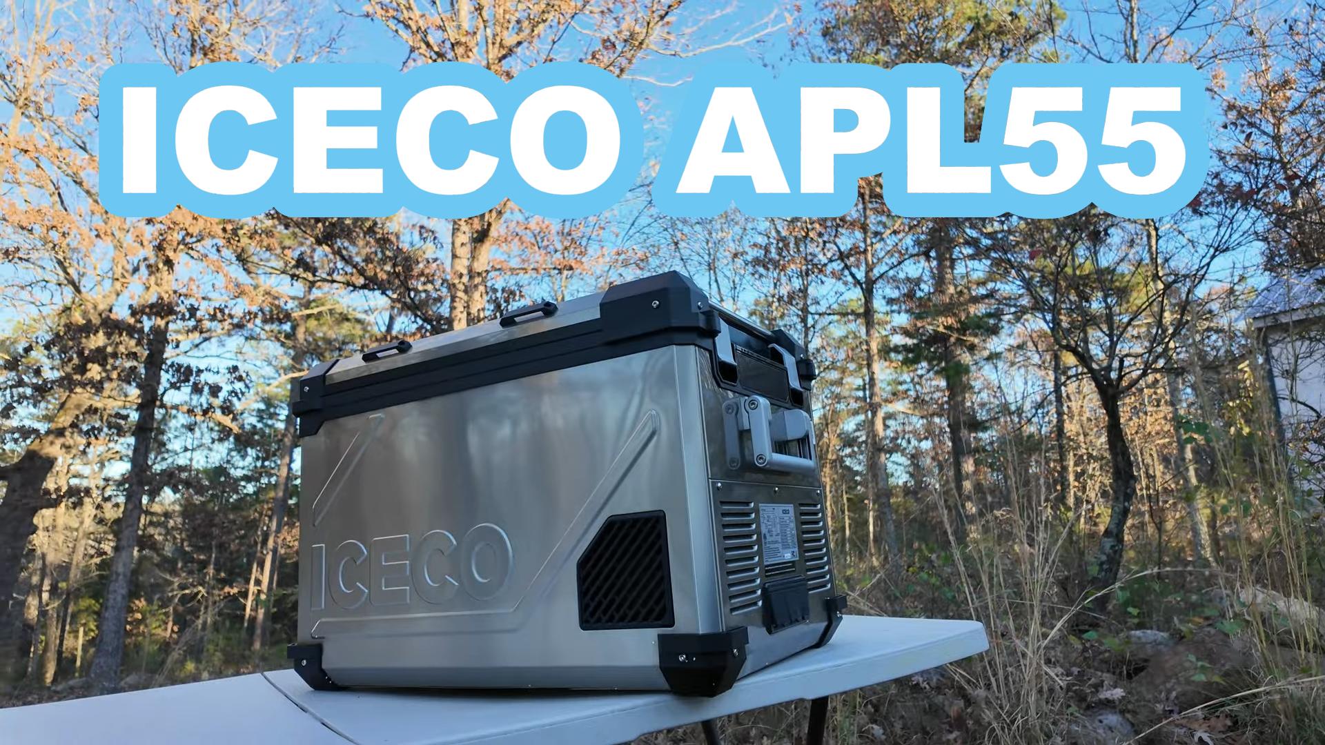 Amazon.com: ICECO APL55 Dual Zone Portable Refrigerator Bluetooth