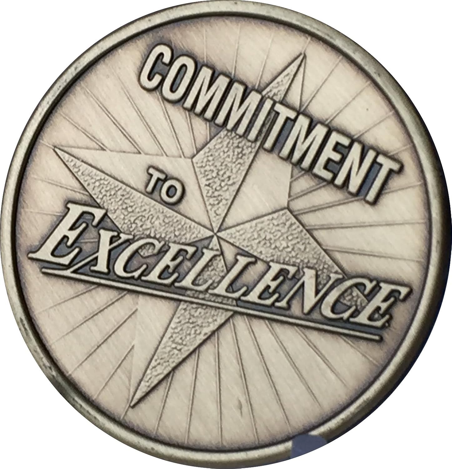 Bulk Lot of 25 Commitment To Excellence TEAM Bronze Medallion Challenge Token Together Everyone Achieves More
