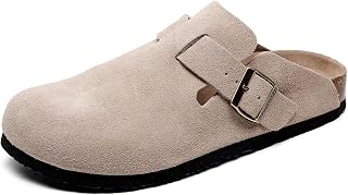 Clogs for Women, Women's Clogs, Mules with Arch Support and Adjustable Buckle 41 EU…