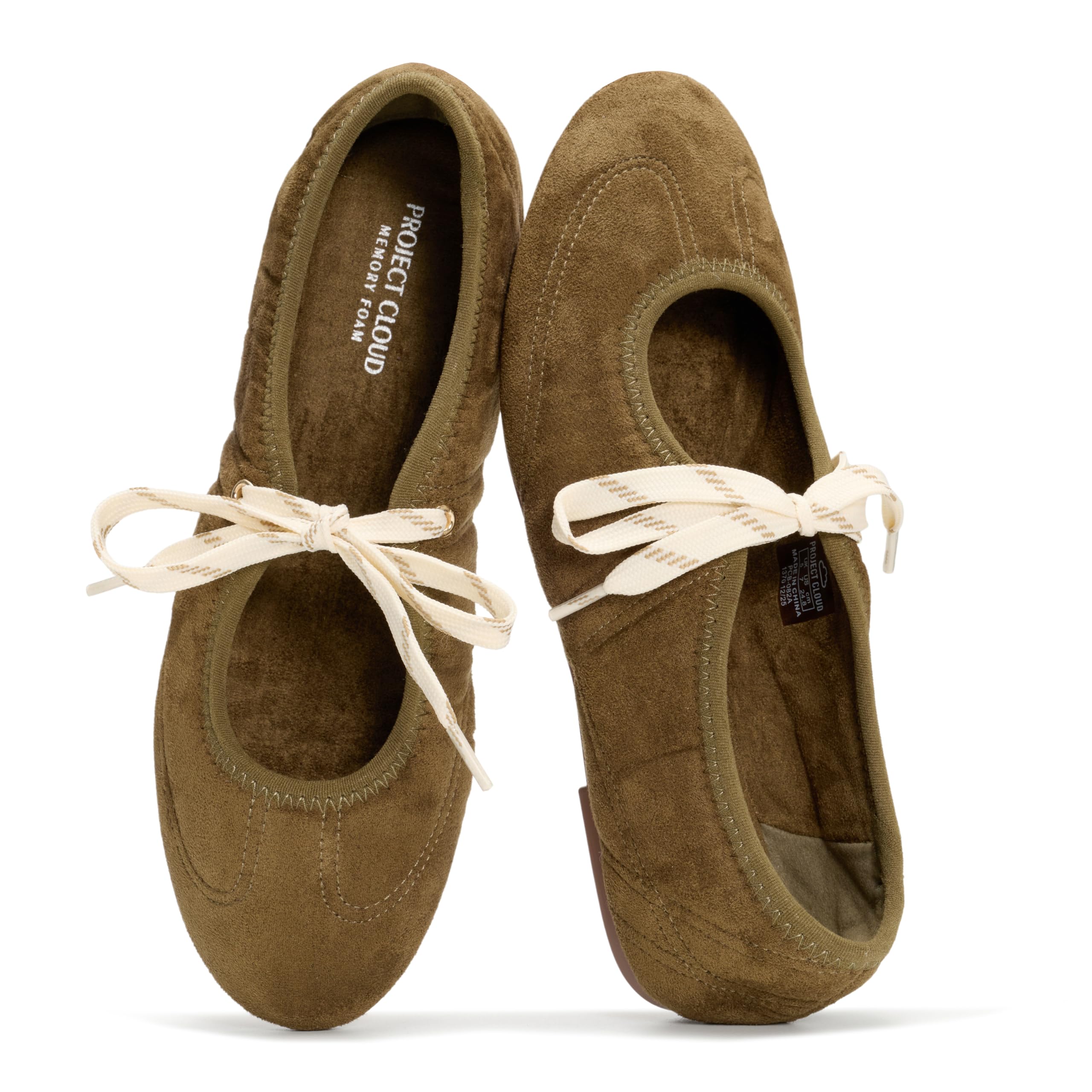 Project Cloud Fashion Mary Jane Shoes Women - Womens Ballet Flats with Memory Foam Insole - Lightweight & Non-Slip Ballet Flats Shoes for Women 2026 (Emilee) — view 5