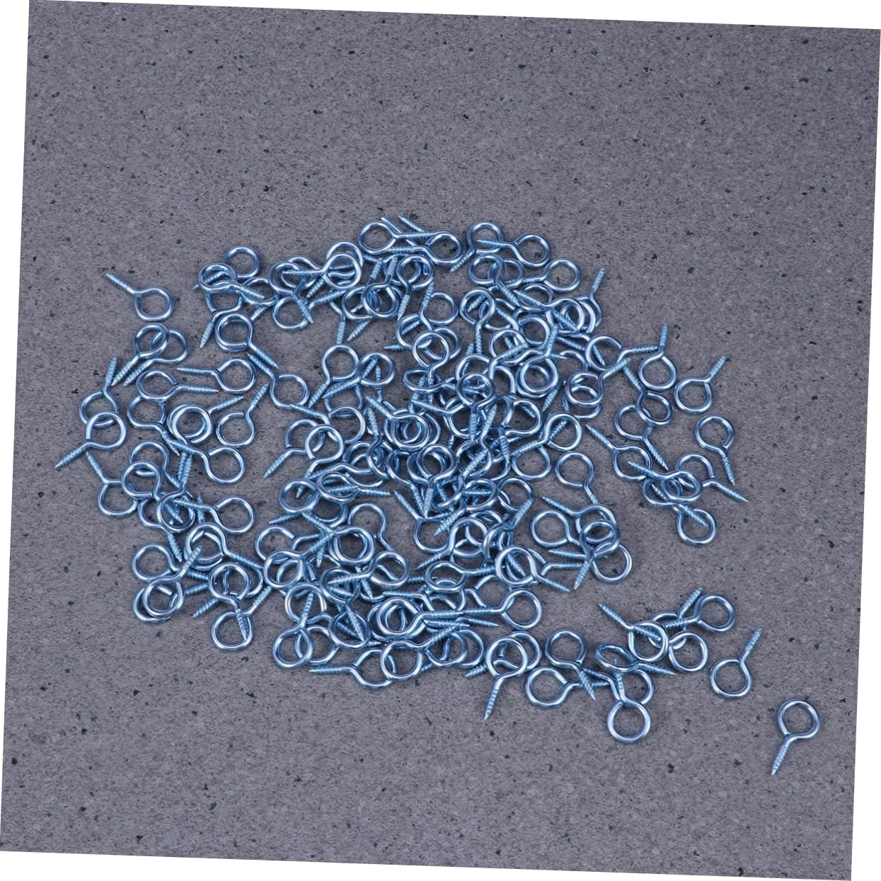 Tofficu 300pcs Screw Eye Pins Galvanized Screw Eye Bails for Jewelry Making DIY Crafts and Accessories