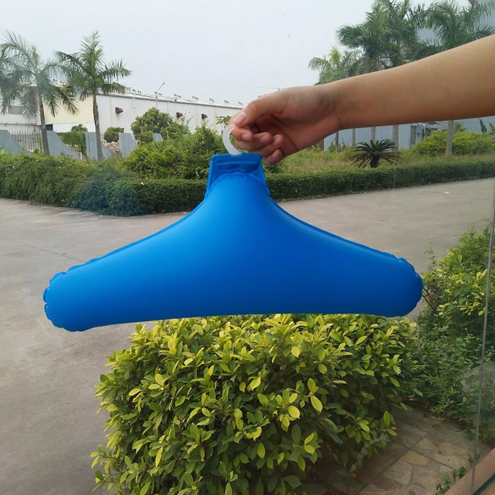 Cintre Anti-glisse Vêtement 5 Cintres Gonflables Voyage - PVC Léger Et Pliable - Pour Bagages Et Outdoor Cintre Soufflé Voyage