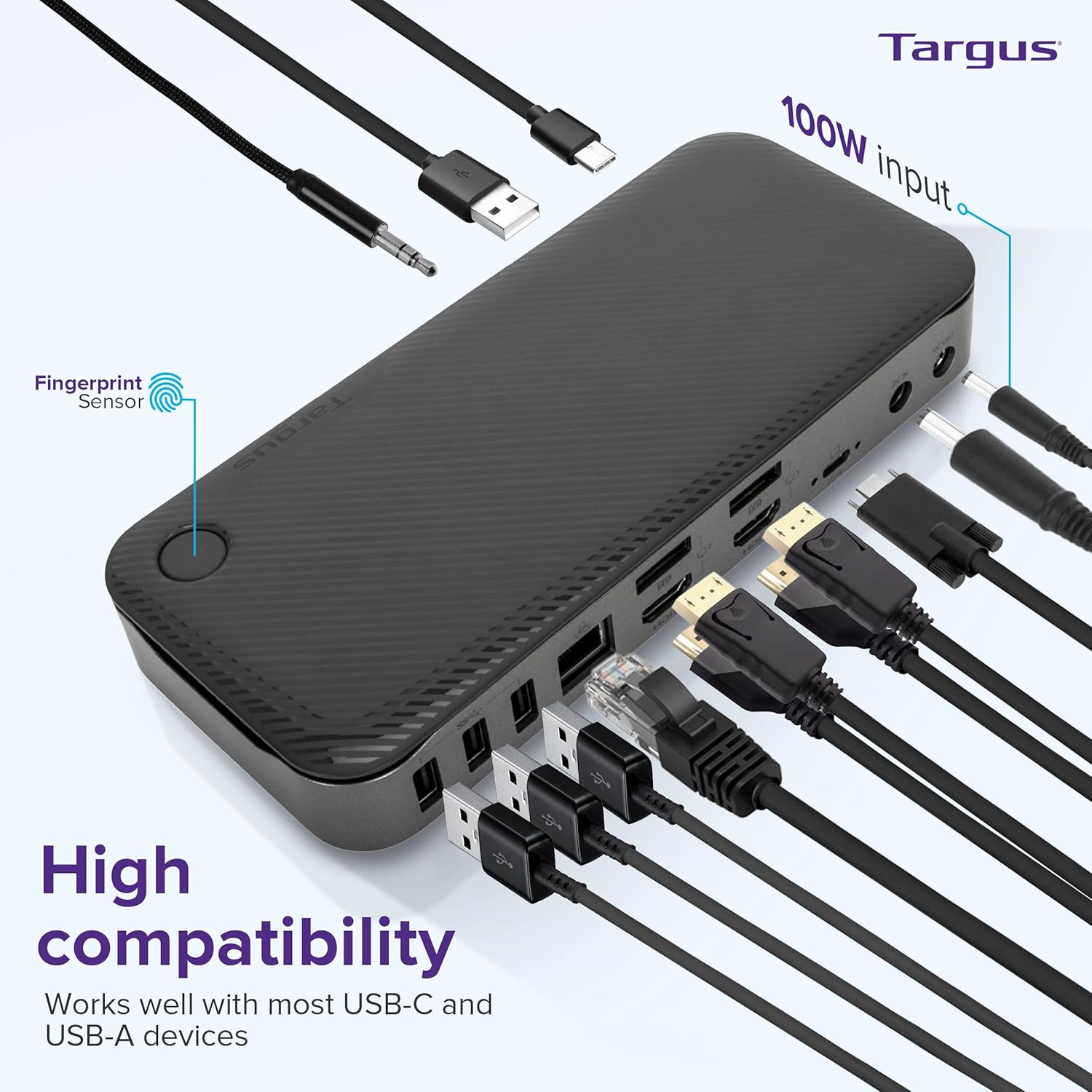 Buy Targus USB C Hybrid/Universal Docking Station with Quad 4K, Docking