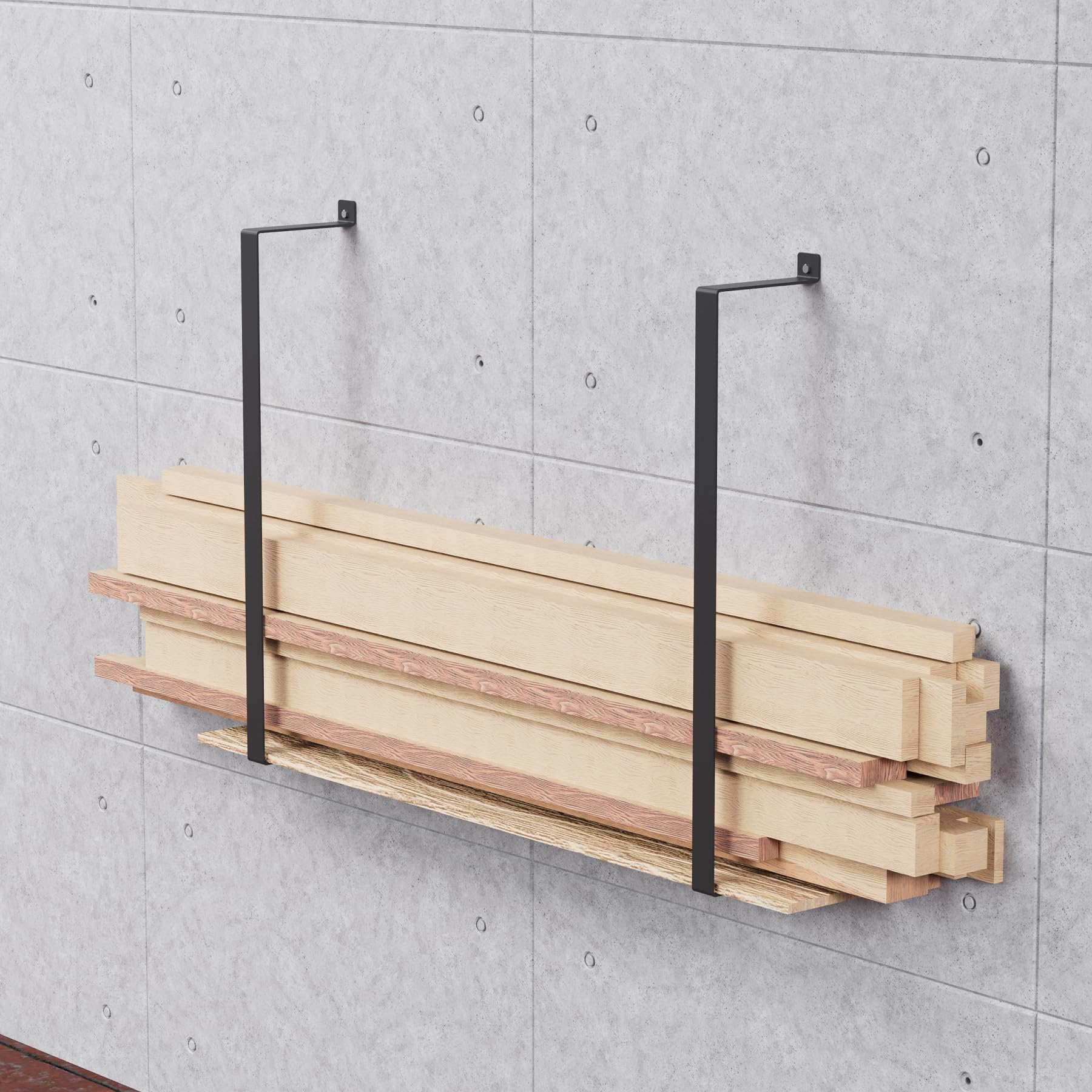 Puente de almacenamiento para pared y techo para guardar utensilios de madera, garaje, herramientas de jardín, sótano