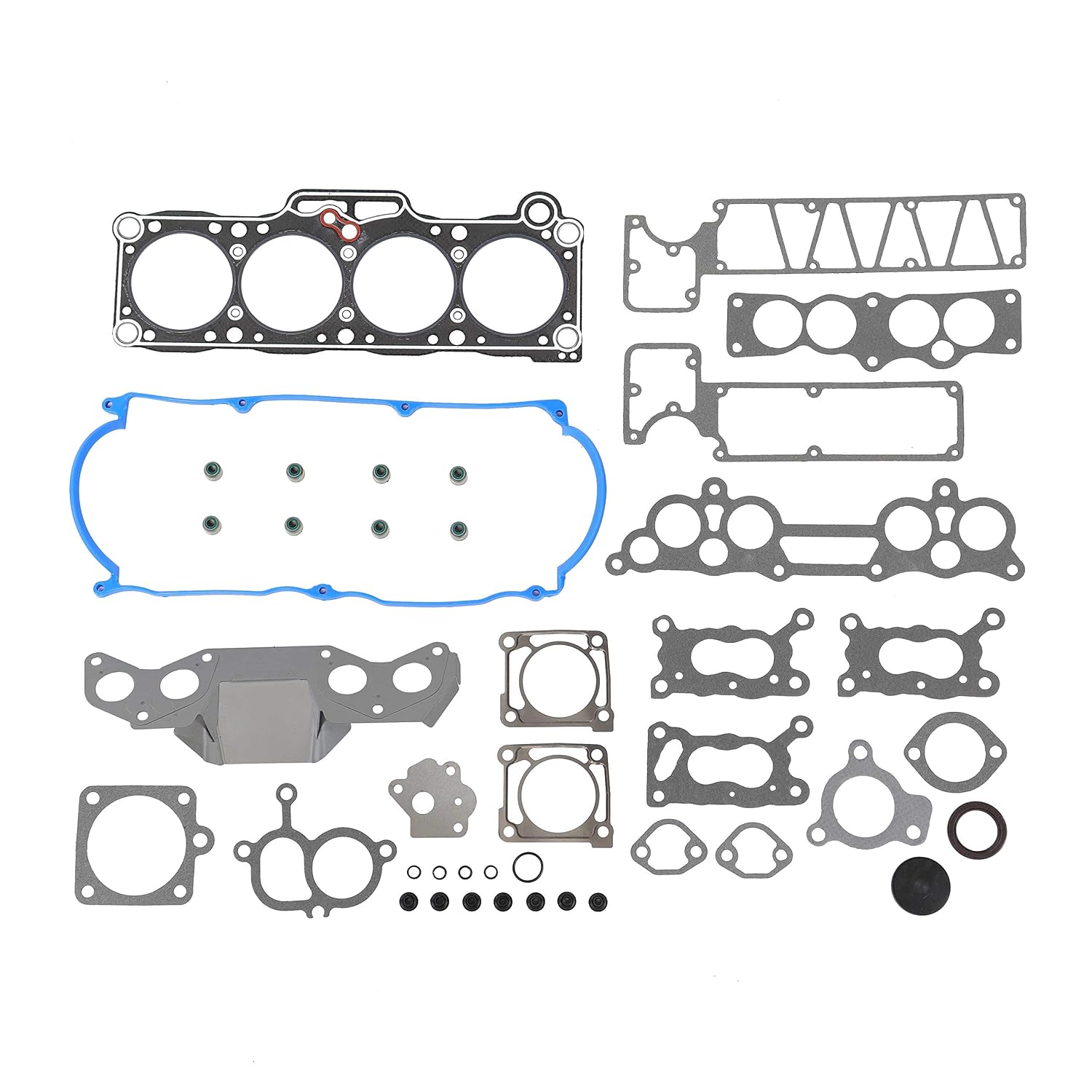 DNJ HGS408 Graphite Cylinder Head Gasket Set for 1987-1993 Mazda B2200 2.2L L4 8V SOHC 2184cc