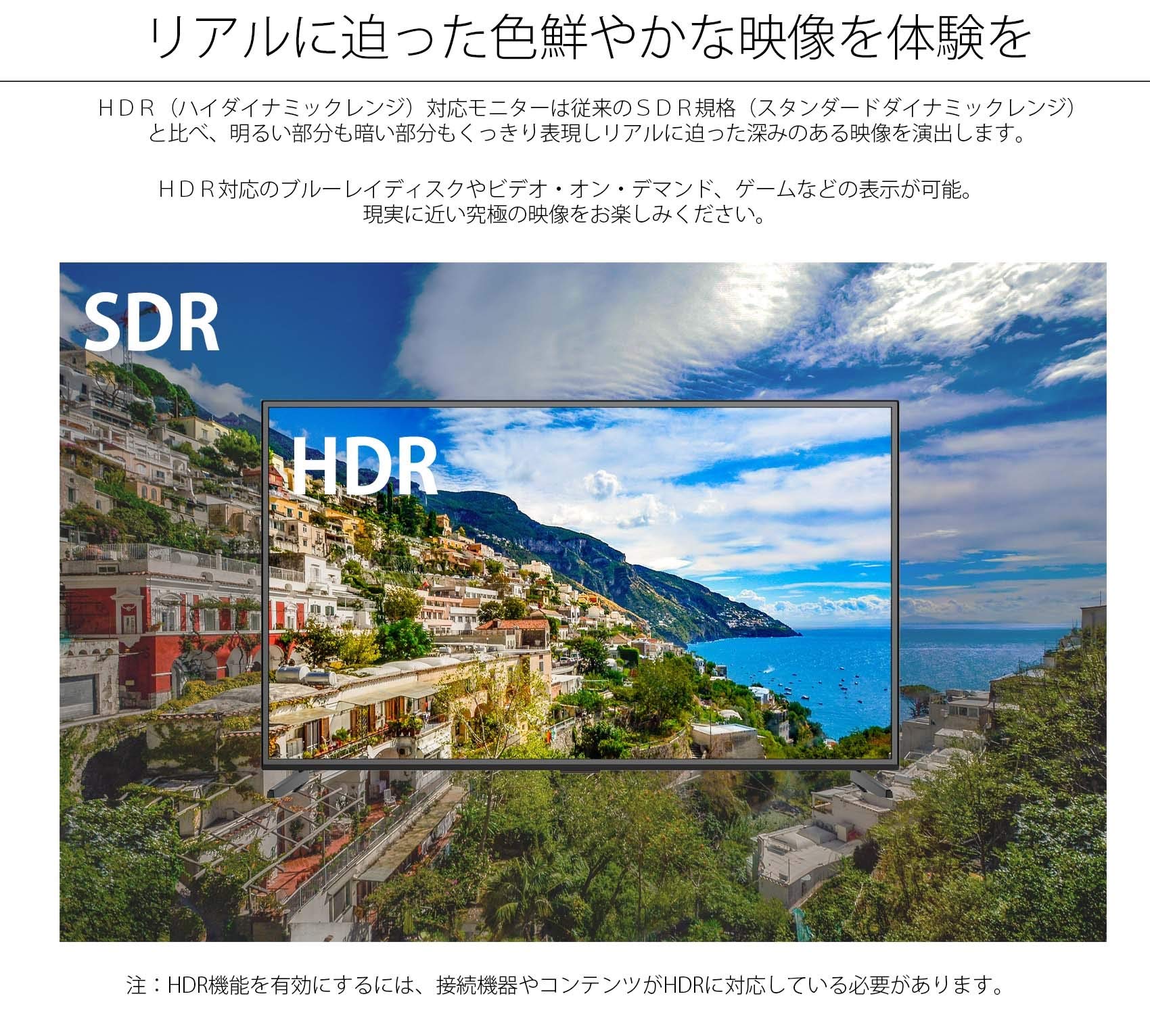 Amazon.co.jp: JAPANNEXT JN-V6500UHDR 65 Inch PC Monitor 4K HDR 