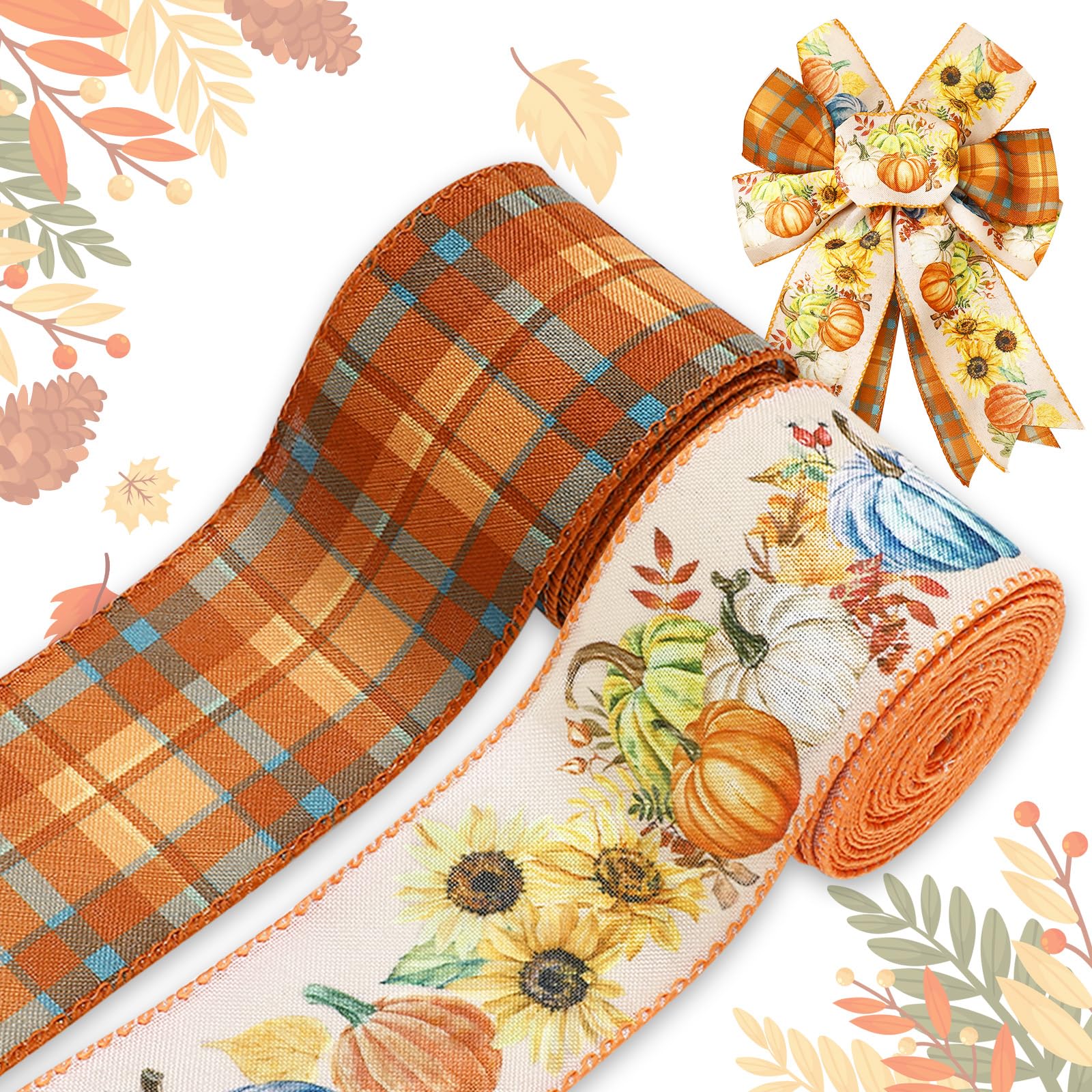 専用　布リース*Autumn Gift* 　ワイヤークラフト ワイヤークラフト 紅葉とリスの秋リース ワイヤーアート