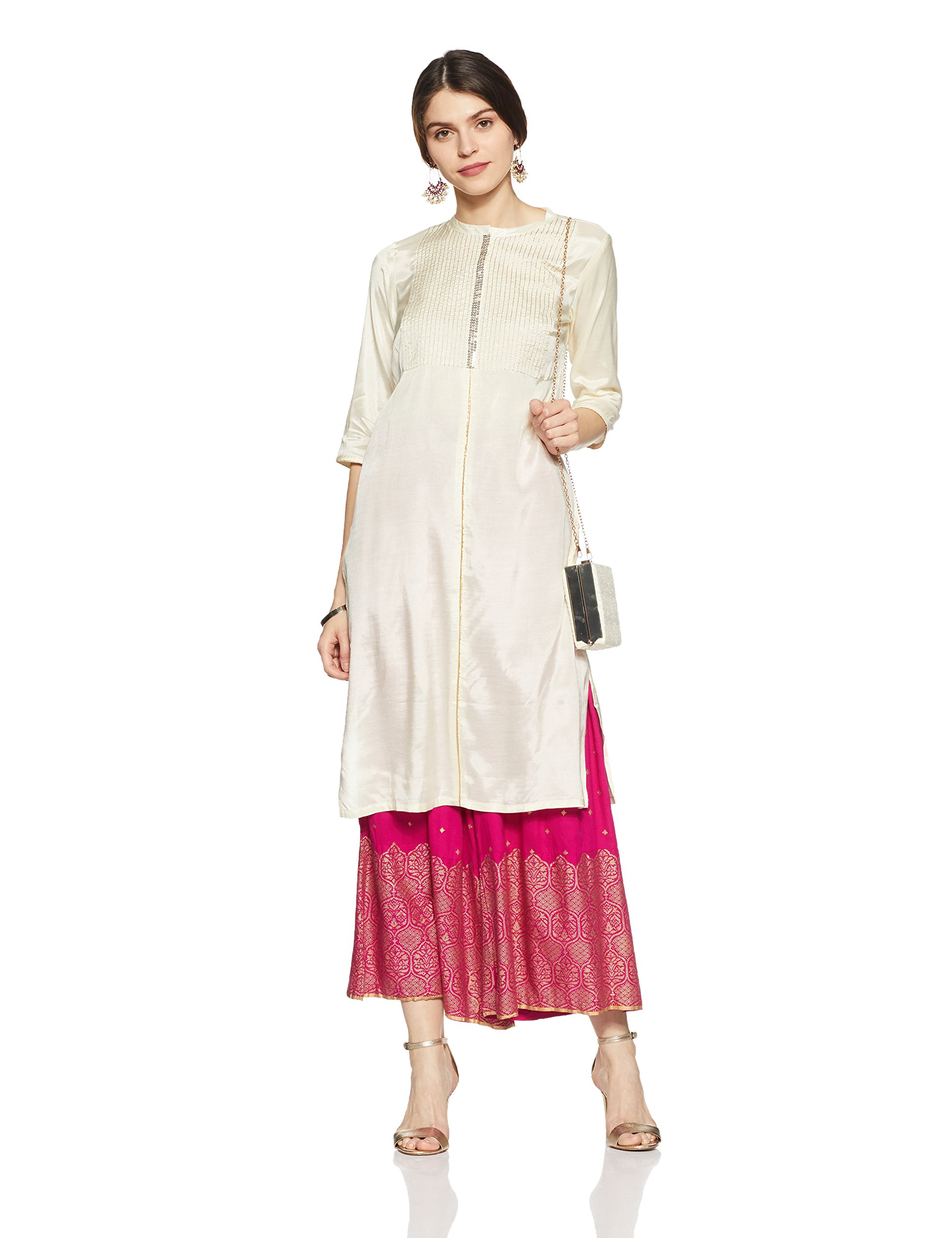 Aurelia Women's Cotton Straight Kurta