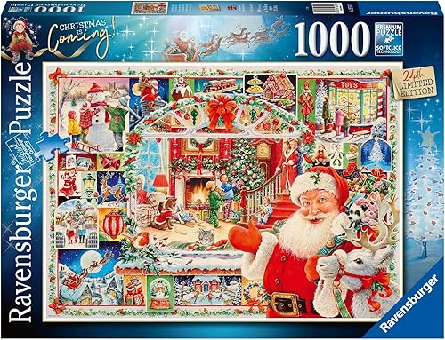 Miniatura 2 de Ravensburger 16511 Christmas is Coming! Rompecabezas de 1000 piezas para adultos  Cada pieza es única, la tecnología Softclick significa que las