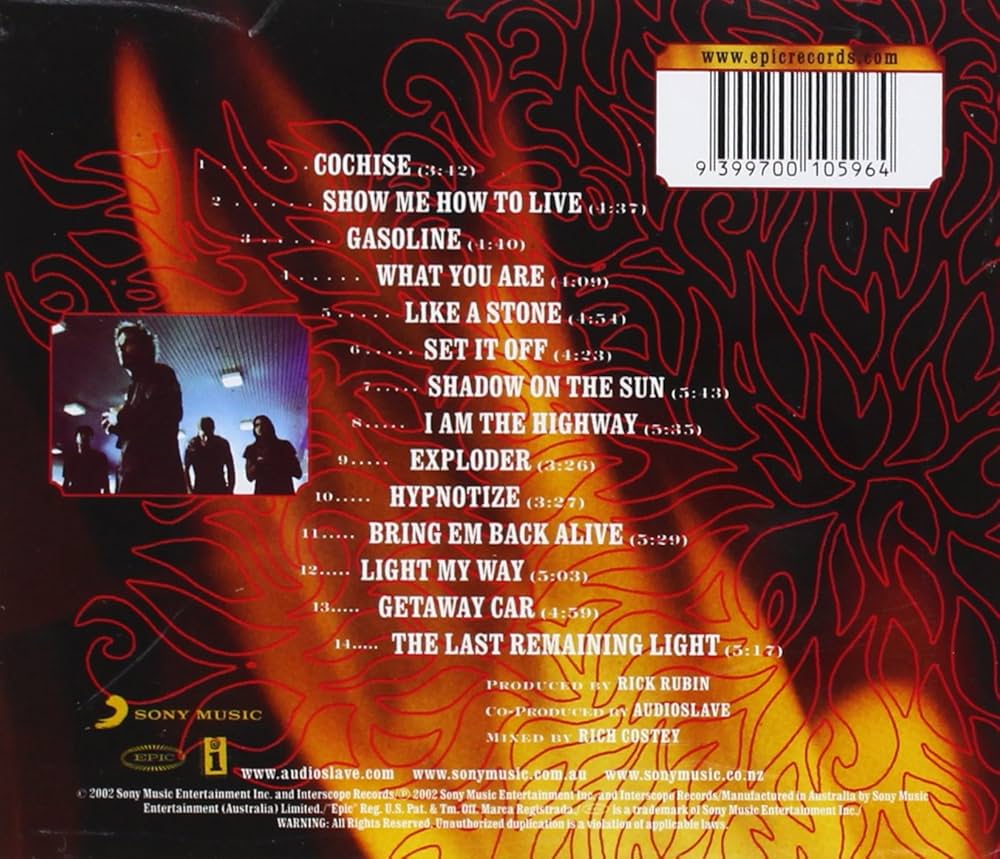 AUDIOSLAVE S/T US Epic原盤 2LP E2-86968 Audioslave [2LP] Vinyl by Audioslave | Vinyl