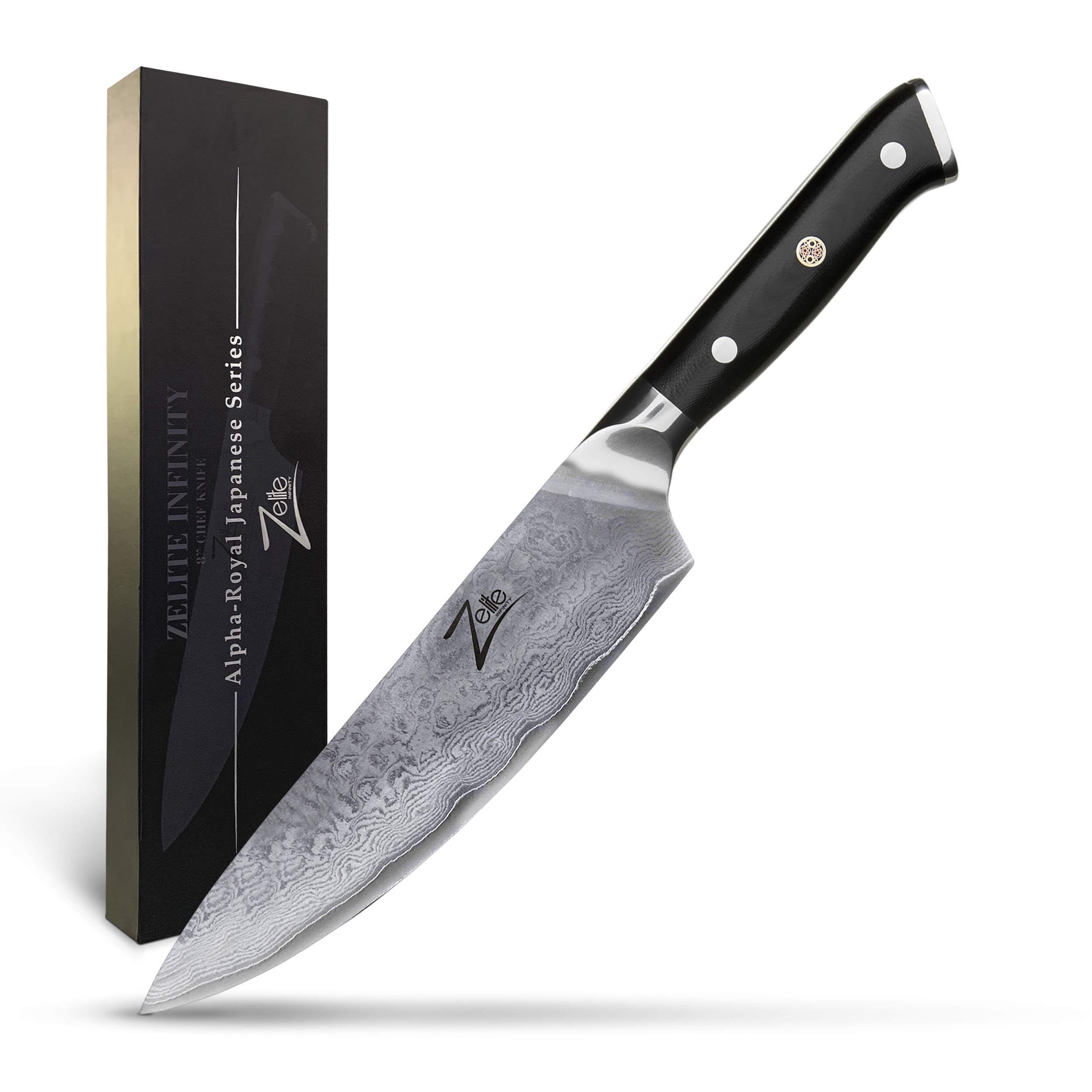 Buy Zelite Infinity Chef Knife 8 Inch, Japanese Chef Knife, Damascus