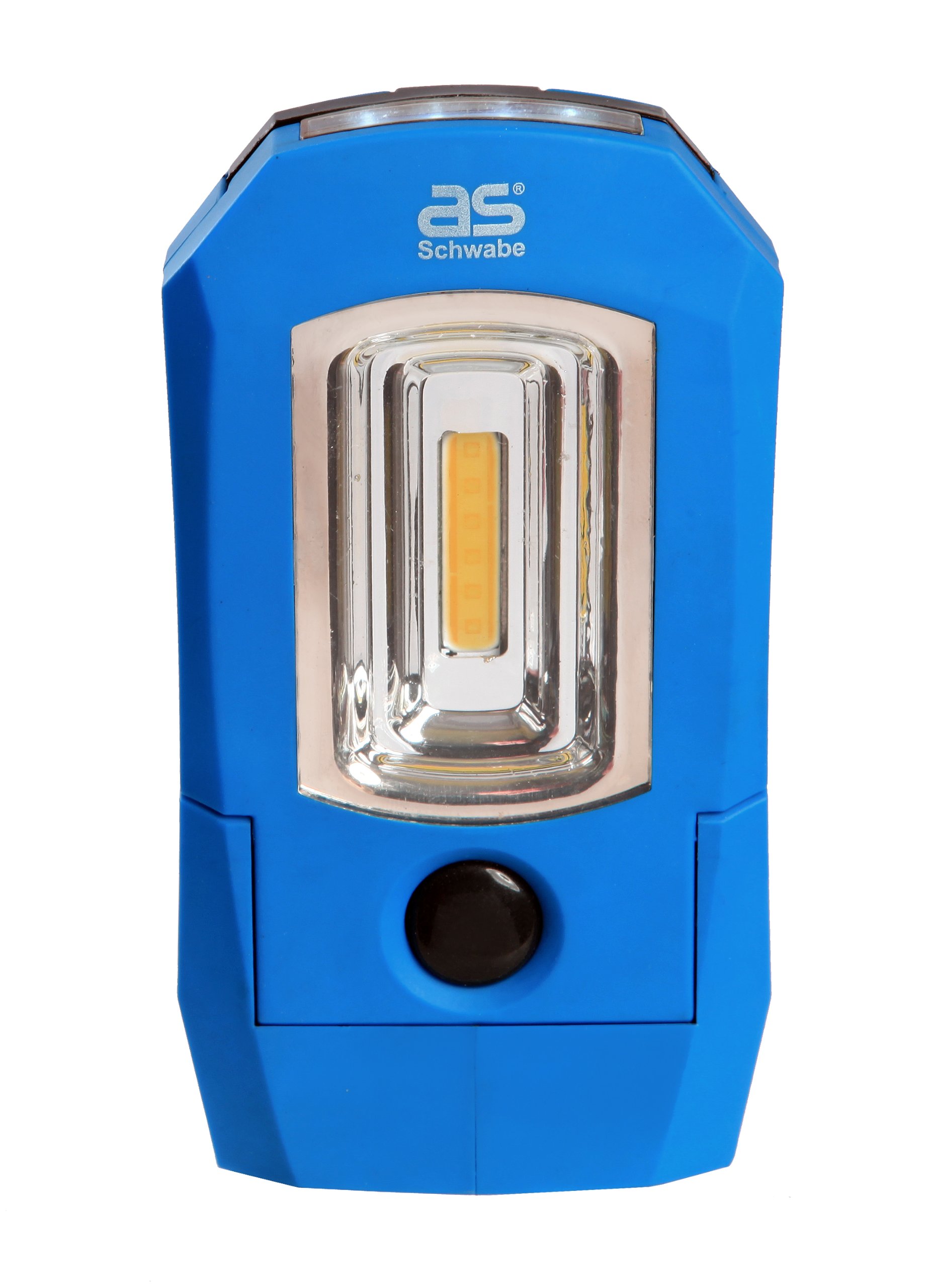 as - Schwabe Lichtfabrik LED Akku Handlampe EVO 2, Inspektionslampe, 3 W, 10 mit 3 LEDs, 42807
