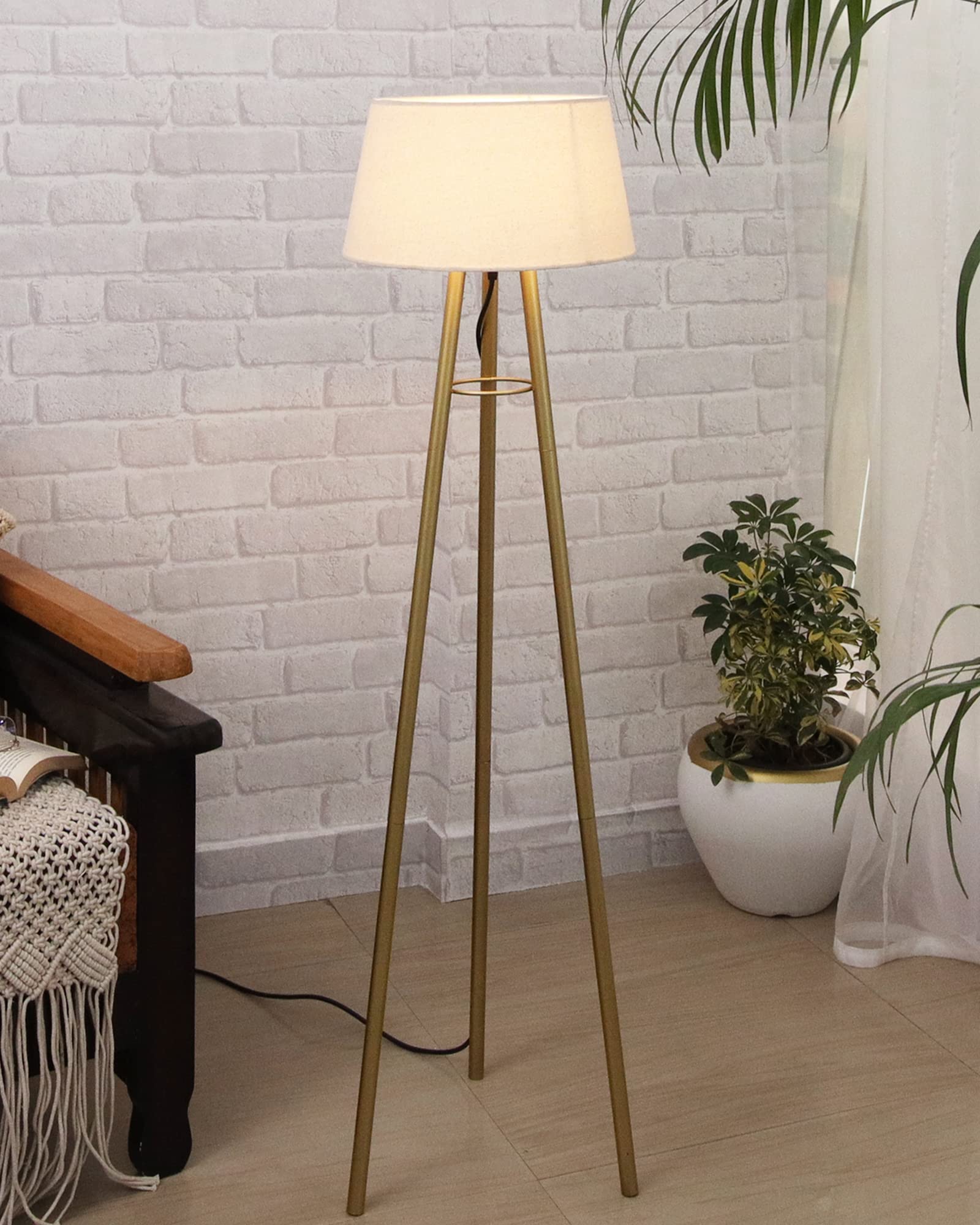 Homesake Contemporary Metal Floor Lamp Contemporary Minimalist
