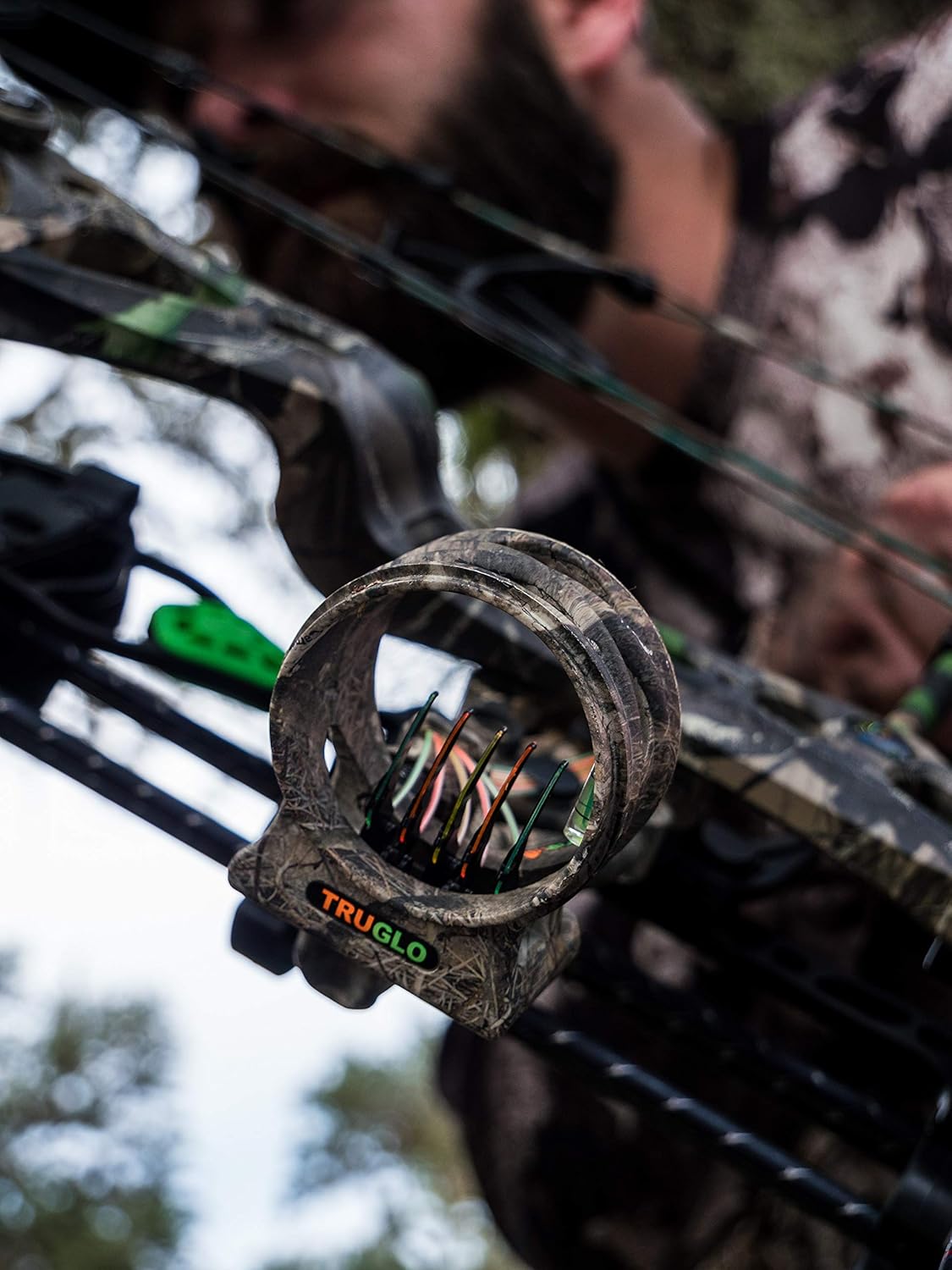 TRUGLO Carbon XS Xtreme Ultra-Lightweight Carbon-Composite Bow Sight, Realtree Xtra Camo : Everything Else