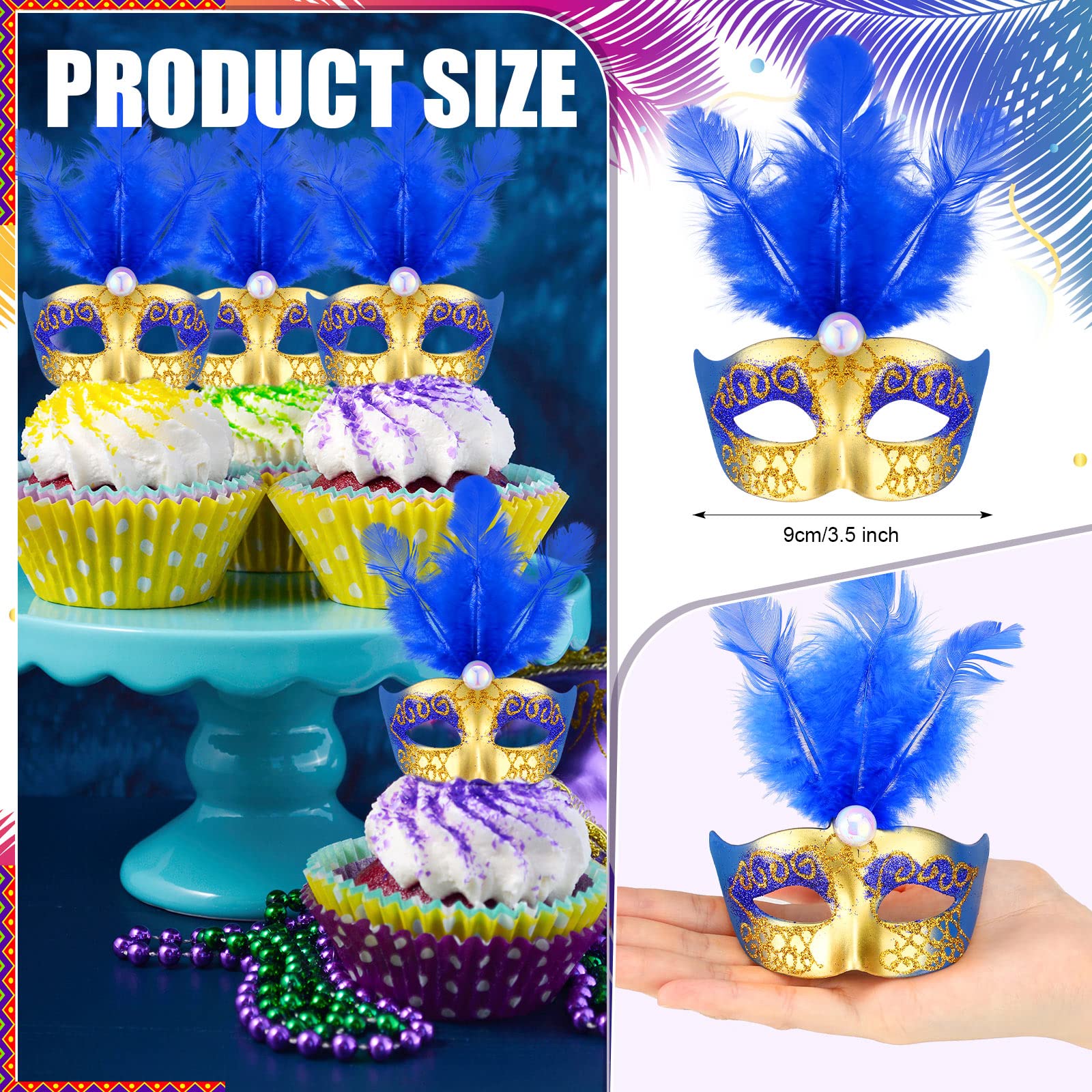 Plastic Miniature Masquerade Masks For Favors Funny Pink Fish Head